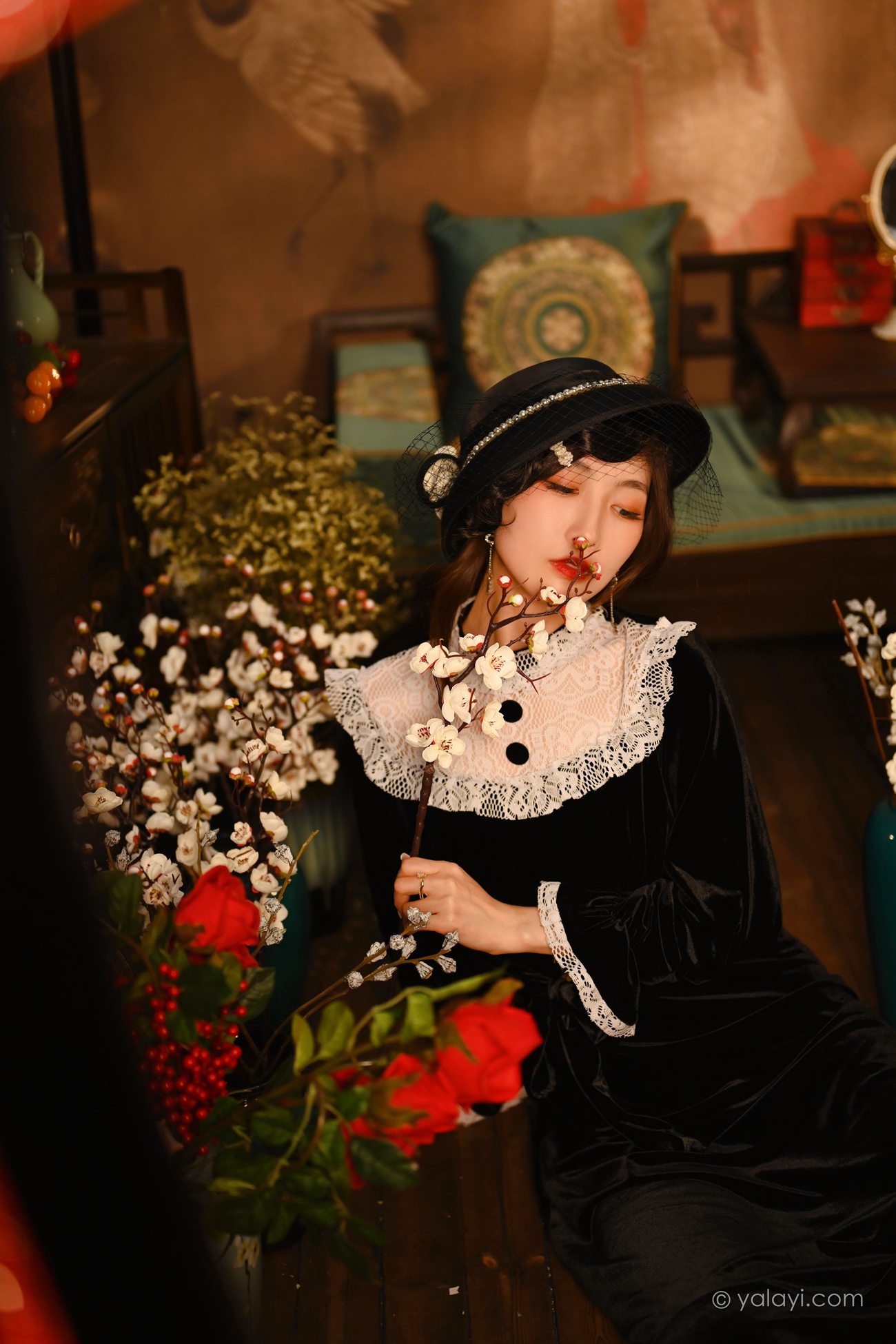 图片[30]-[YALAYI雅拉伊] 2022.01.15 No.889 莫忘我 佳佳 [43P] – 速更版-美库