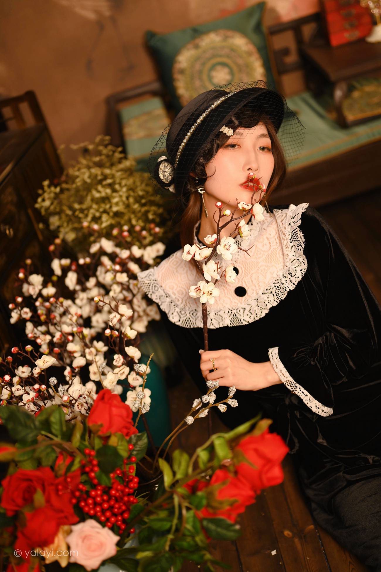 图片[31]-[YALAYI雅拉伊] 2022.01.15 No.889 莫忘我 佳佳 [43P] – 速更版-美库