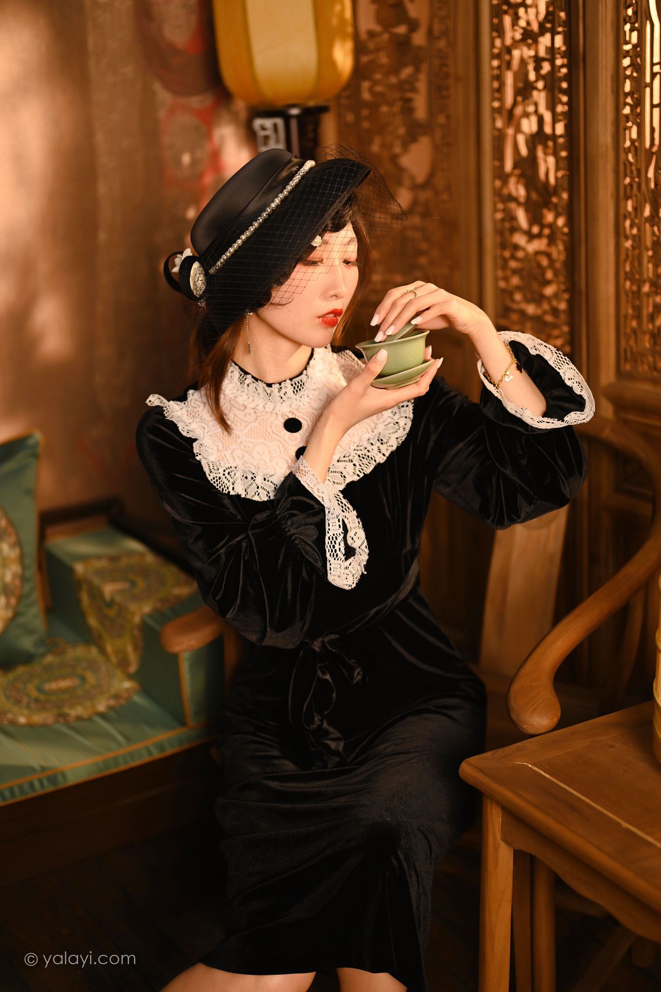 图片[35]-[YALAYI雅拉伊] 2022.01.15 No.889 莫忘我 佳佳 [43P] – 速更版-美库