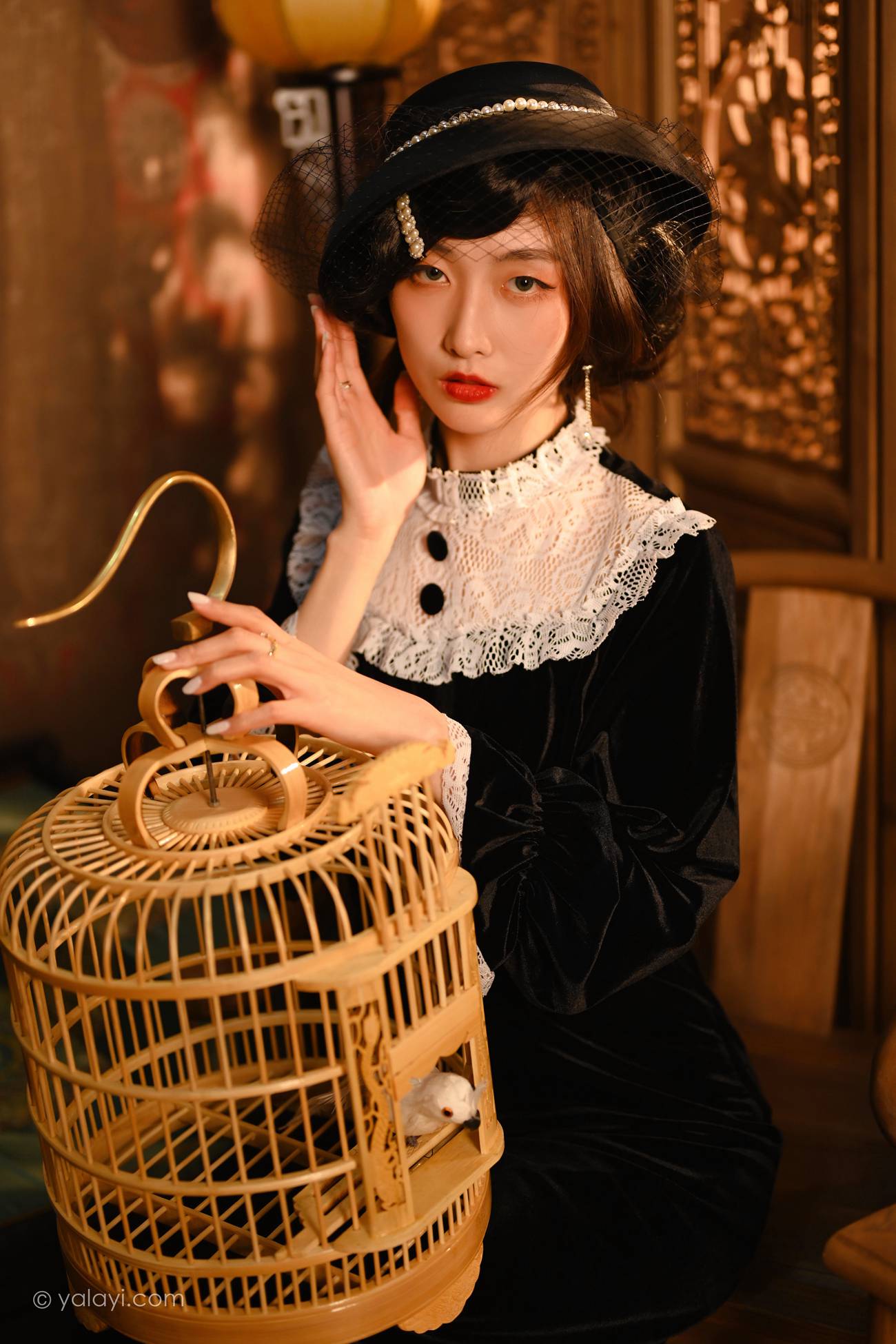 图片[38]-[YALAYI雅拉伊] 2022.01.15 No.889 莫忘我 佳佳 [43P] – 速更版-美库