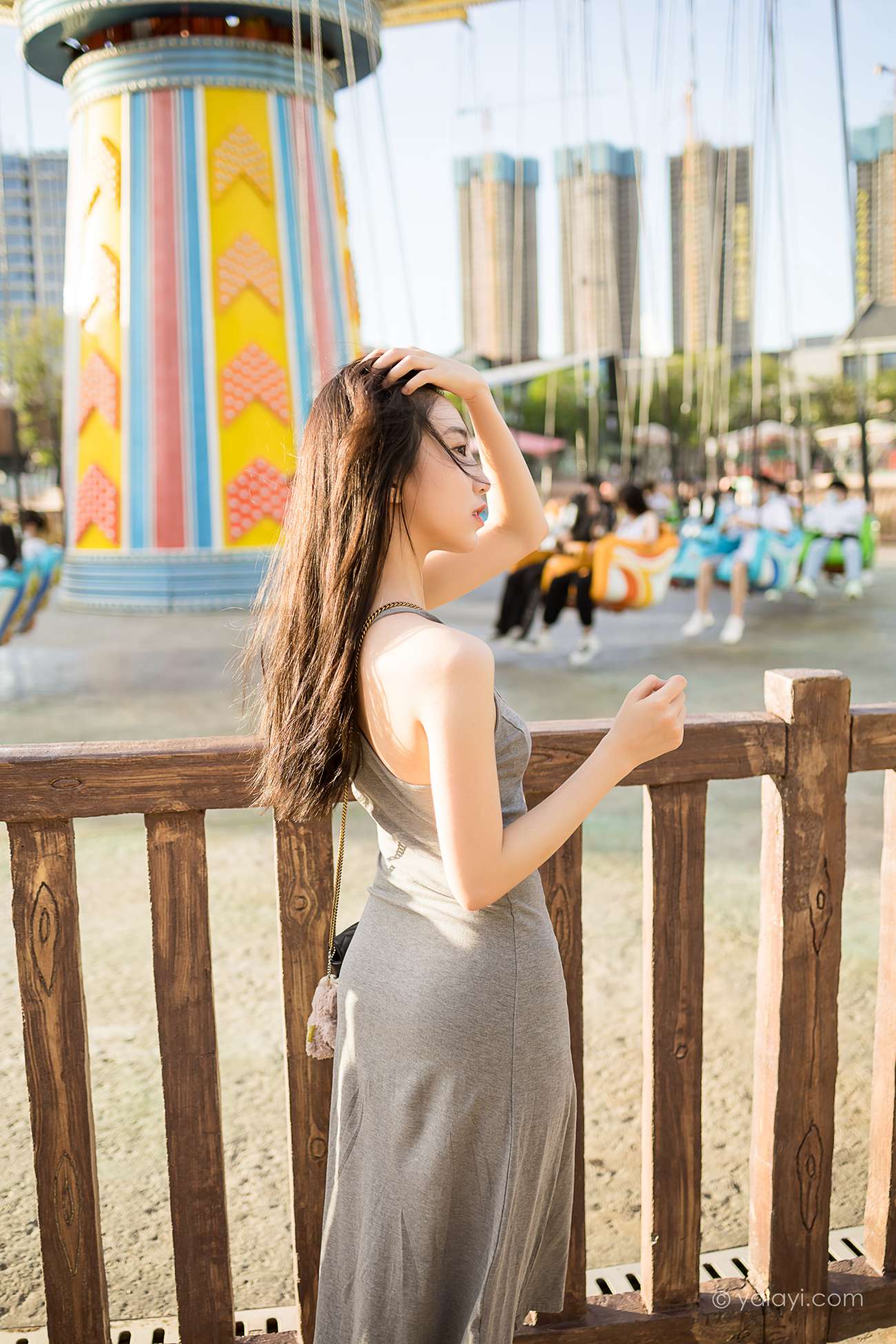 图片[12]-[YALAYI雅拉伊] 2022.01.17 No.890 游乐园 小乔 [41P] – 速更版-美库