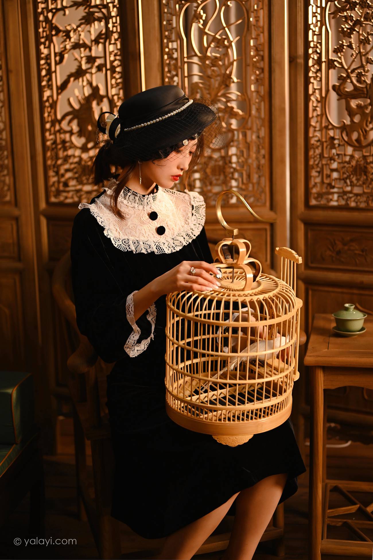 图片[40]-[YALAYI雅拉伊] 2022.01.15 No.889 莫忘我 佳佳 [43P] – 速更版-美库