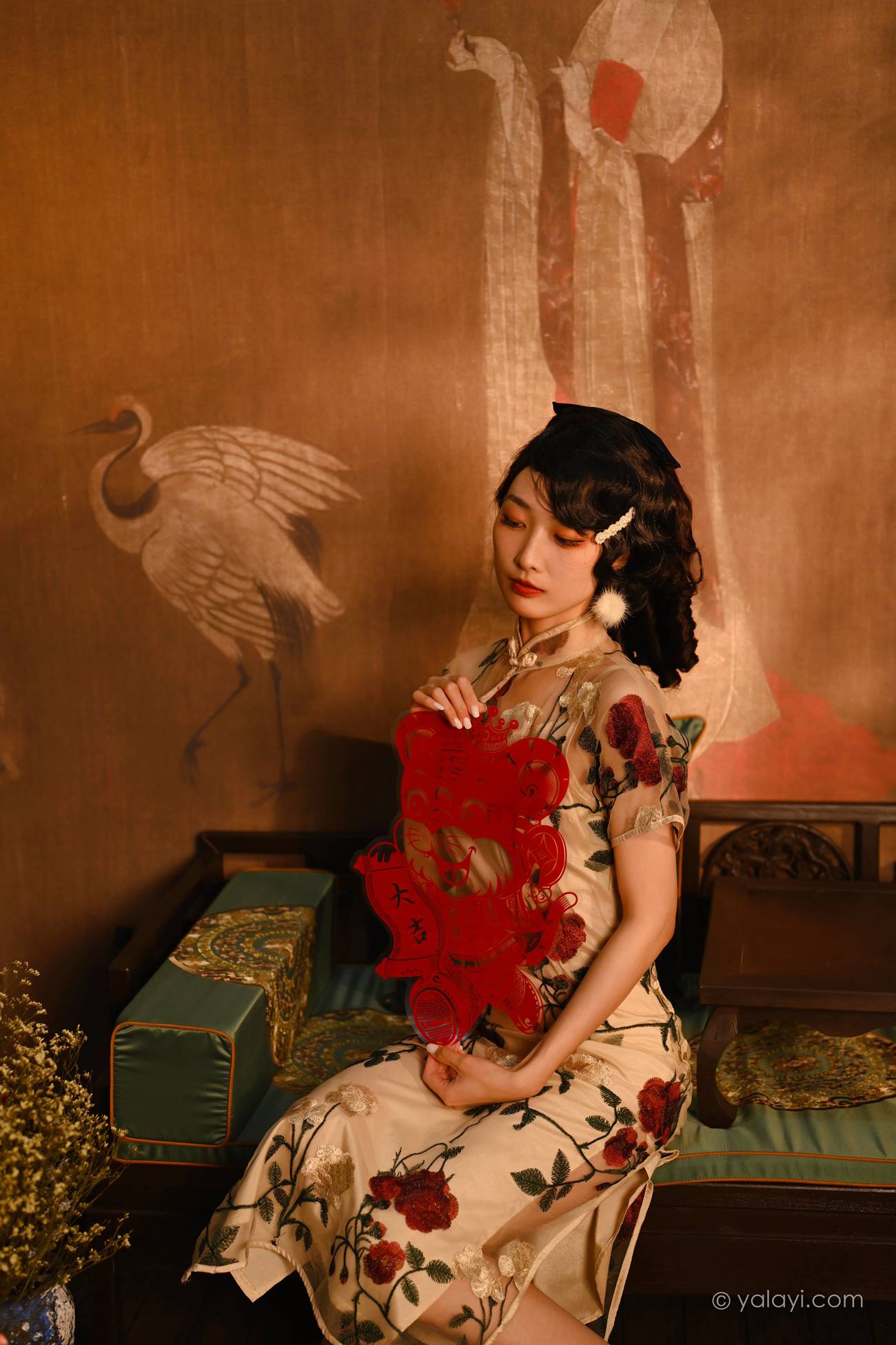 图片[13]-[YALAYI雅拉伊] 2022.01.25 NO.892 我在那里等你 佳佳[47P] – 速更版-美库