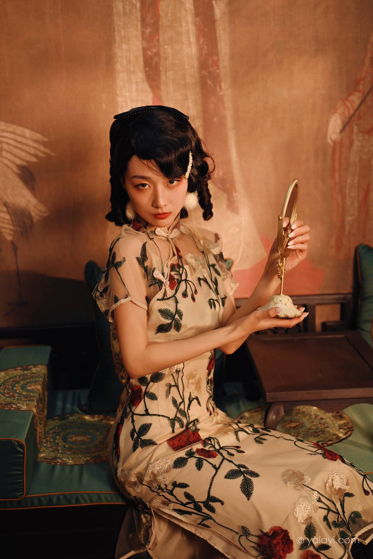 图片[19]-[YALAYI雅拉伊] 2022.01.25 NO.892 我在那里等你 佳佳[47P] – 速更版-美库