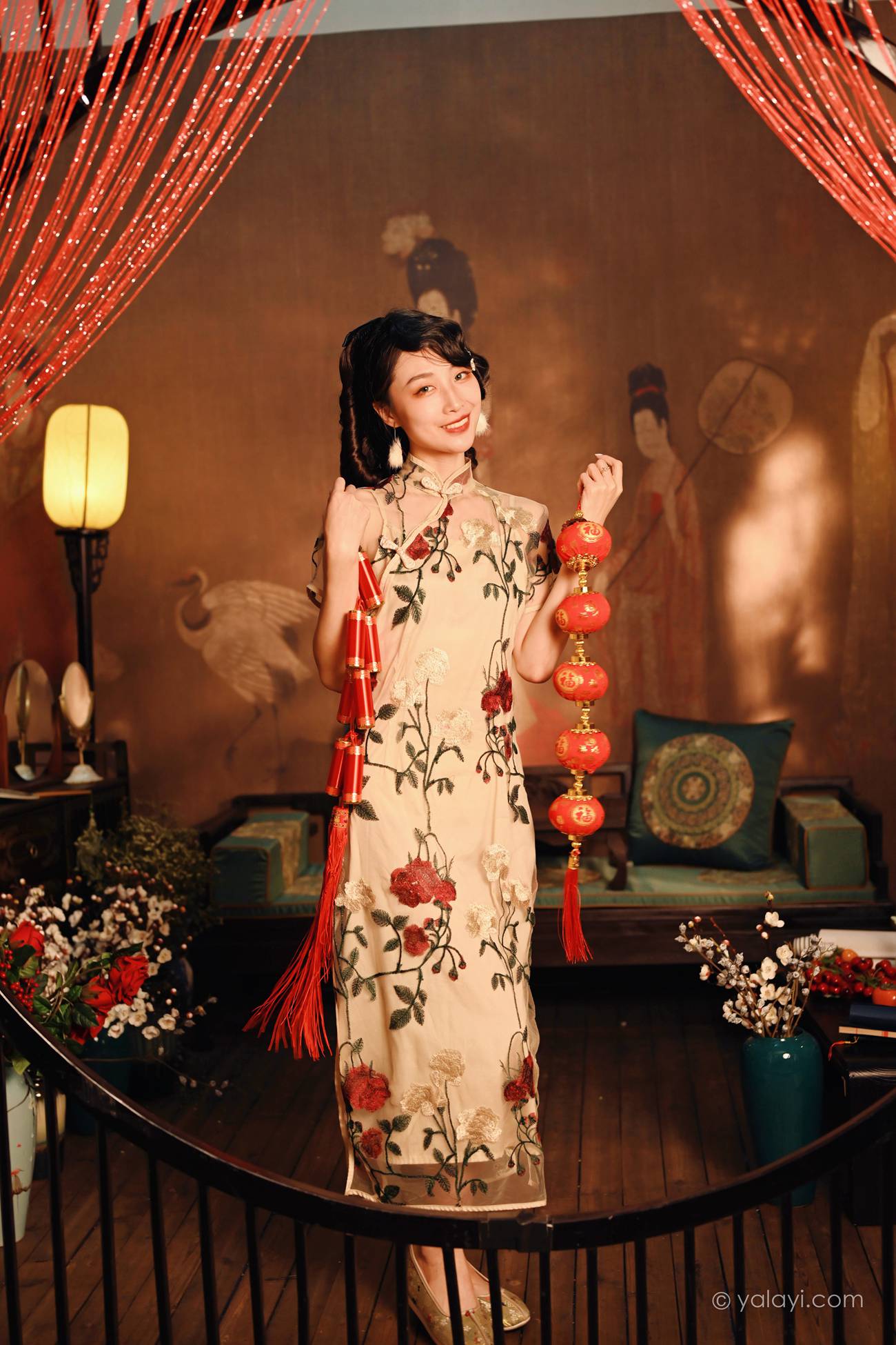 图片[26]-[YALAYI雅拉伊] 2022.01.25 NO.892 我在那里等你 佳佳[47P] – 速更版-美库