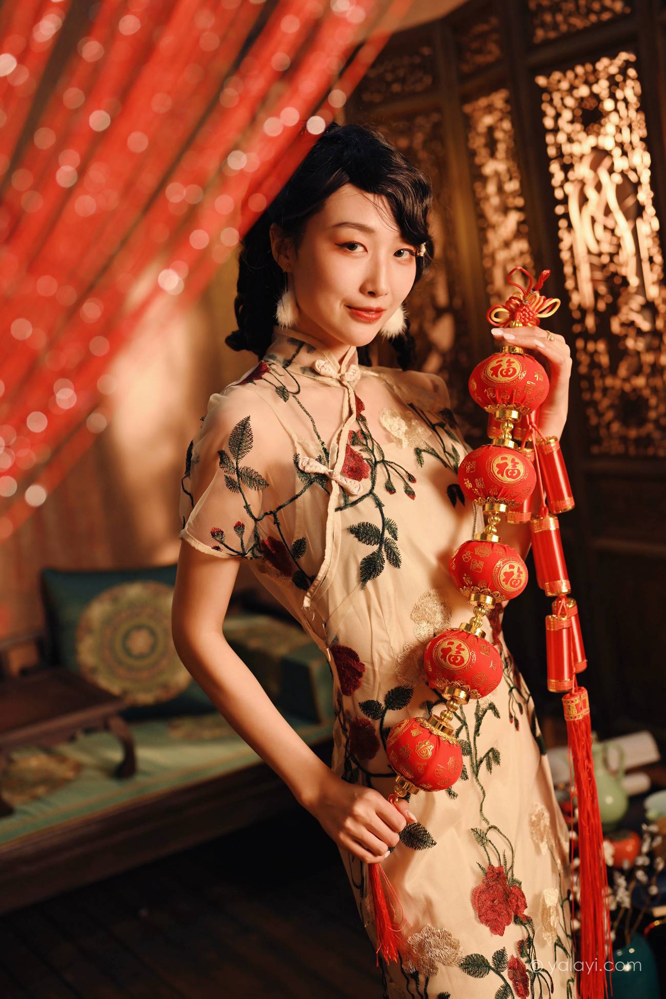 图片[31]-[YALAYI雅拉伊] 2022.01.25 NO.892 我在那里等你 佳佳[47P] – 速更版-美库