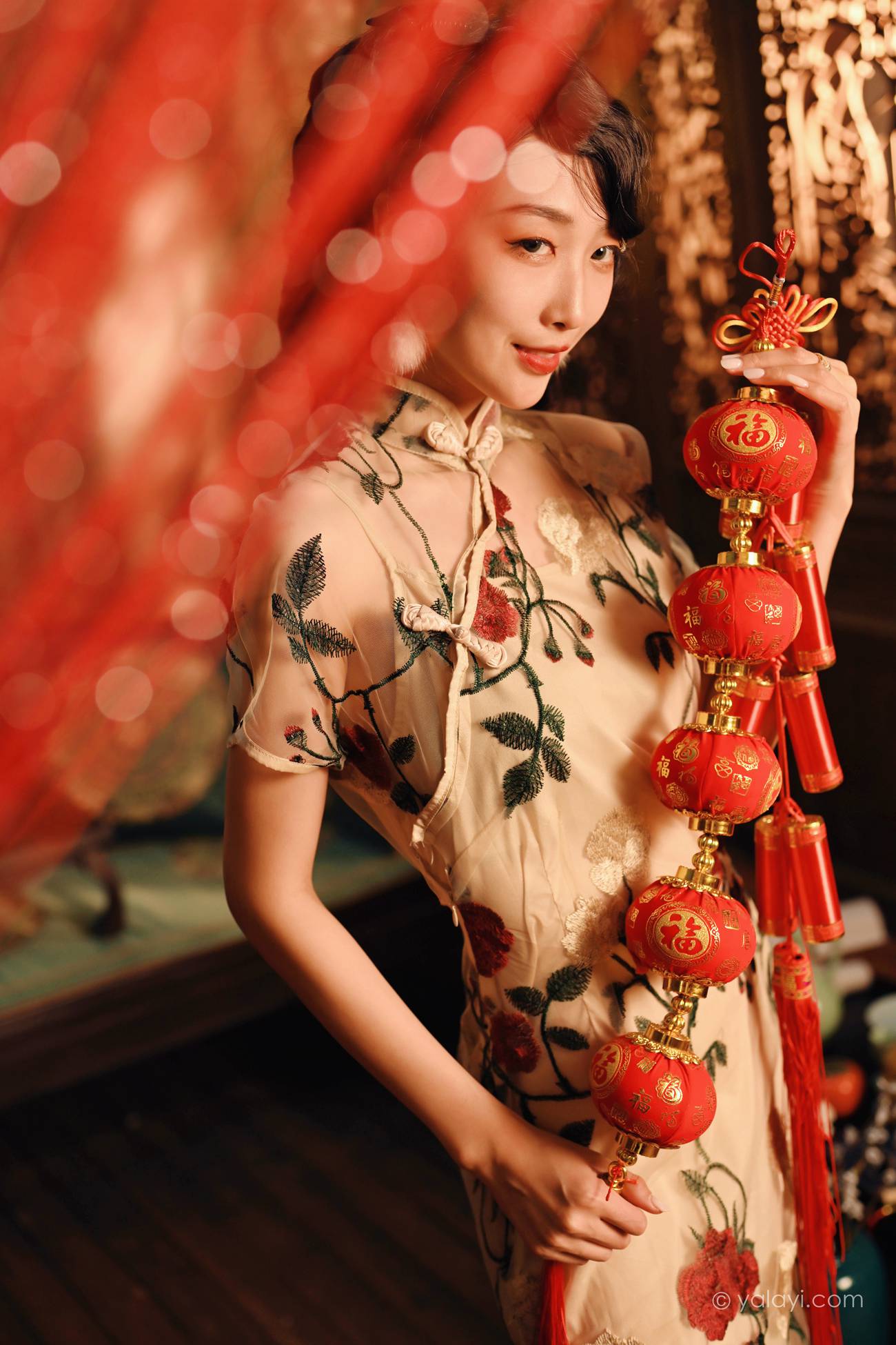 图片[33]-[YALAYI雅拉伊] 2022.01.25 NO.892 我在那里等你 佳佳[47P] – 速更版-美库