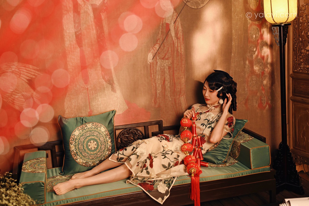 图片[34]-[YALAYI雅拉伊] 2022.01.25 NO.892 我在那里等你 佳佳[47P] – 速更版-美库