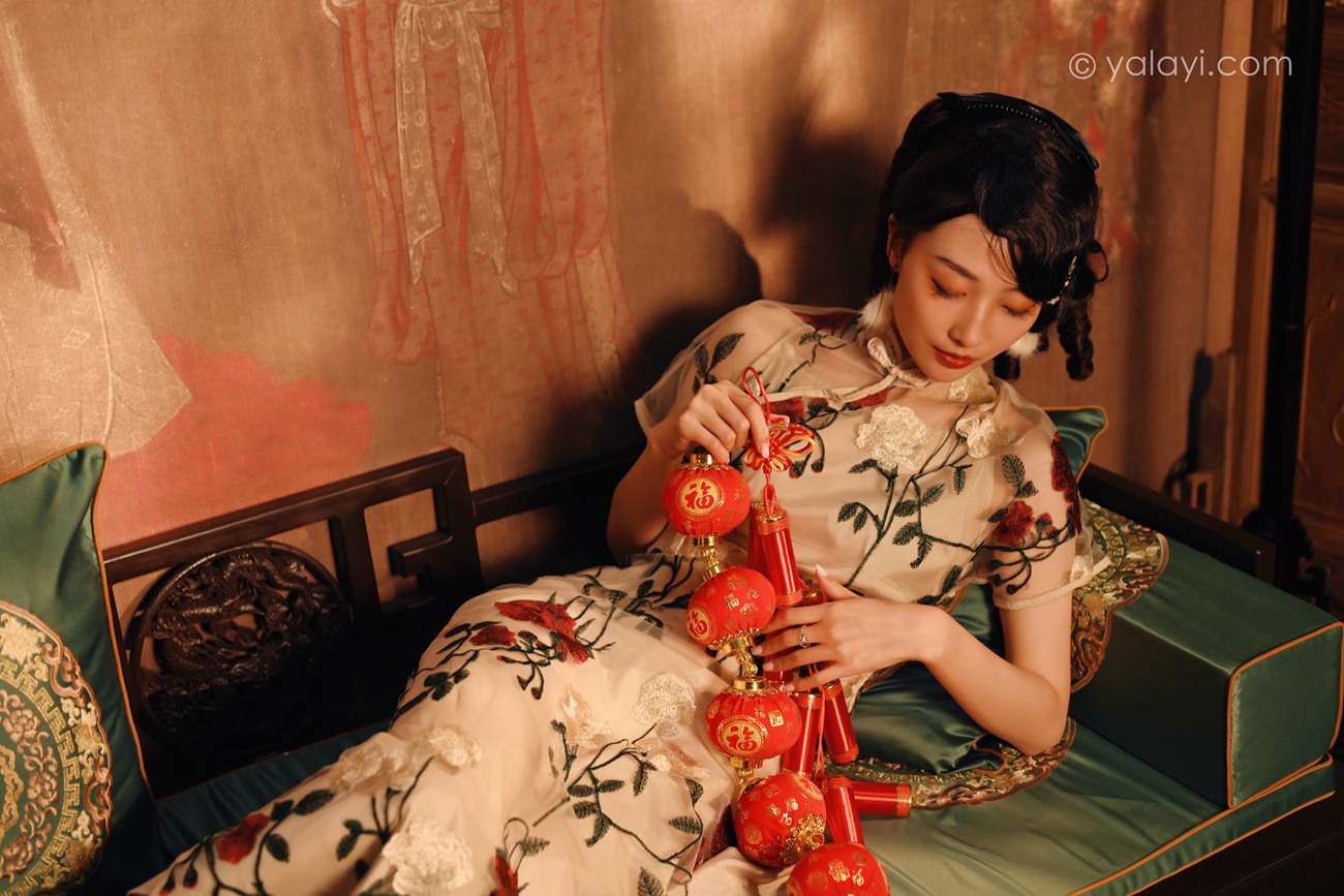 图片[37]-[YALAYI雅拉伊] 2022.01.25 NO.892 我在那里等你 佳佳[47P] – 速更版-美库