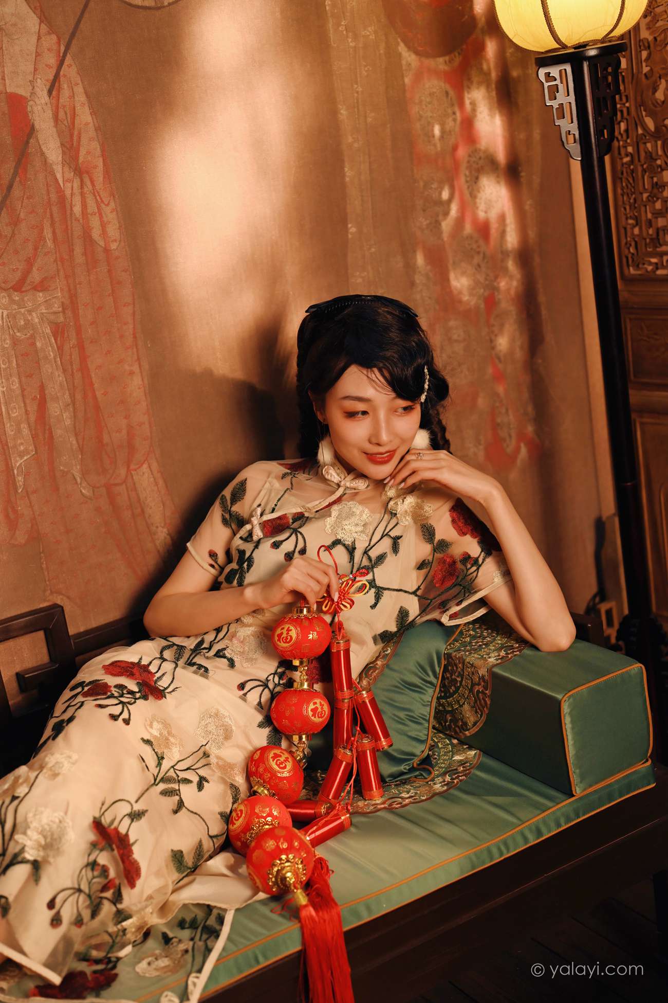 图片[44]-[YALAYI雅拉伊] 2022.01.25 NO.892 我在那里等你 佳佳[47P] – 速更版-美库