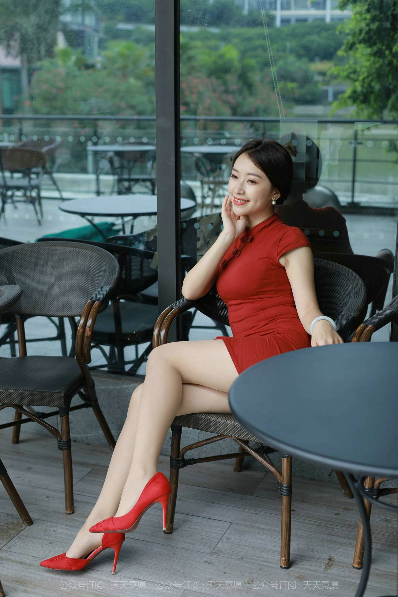 图片[58]-[IESS异思趣向] 2021.10.15 丝享家948：小婕《红色旗袍》[90P] – 速更版-美库