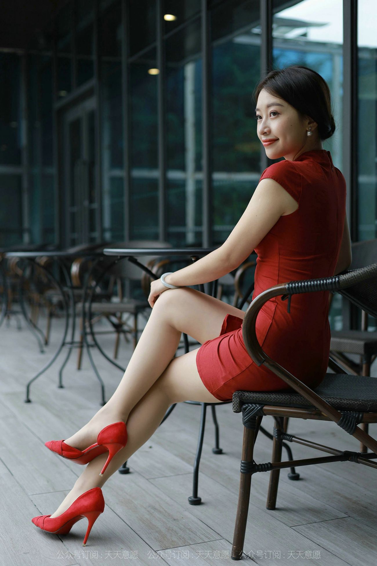 图片[81]-[IESS异思趣向] 2021.10.15 丝享家948：小婕《红色旗袍》[90P] – 速更版-美库