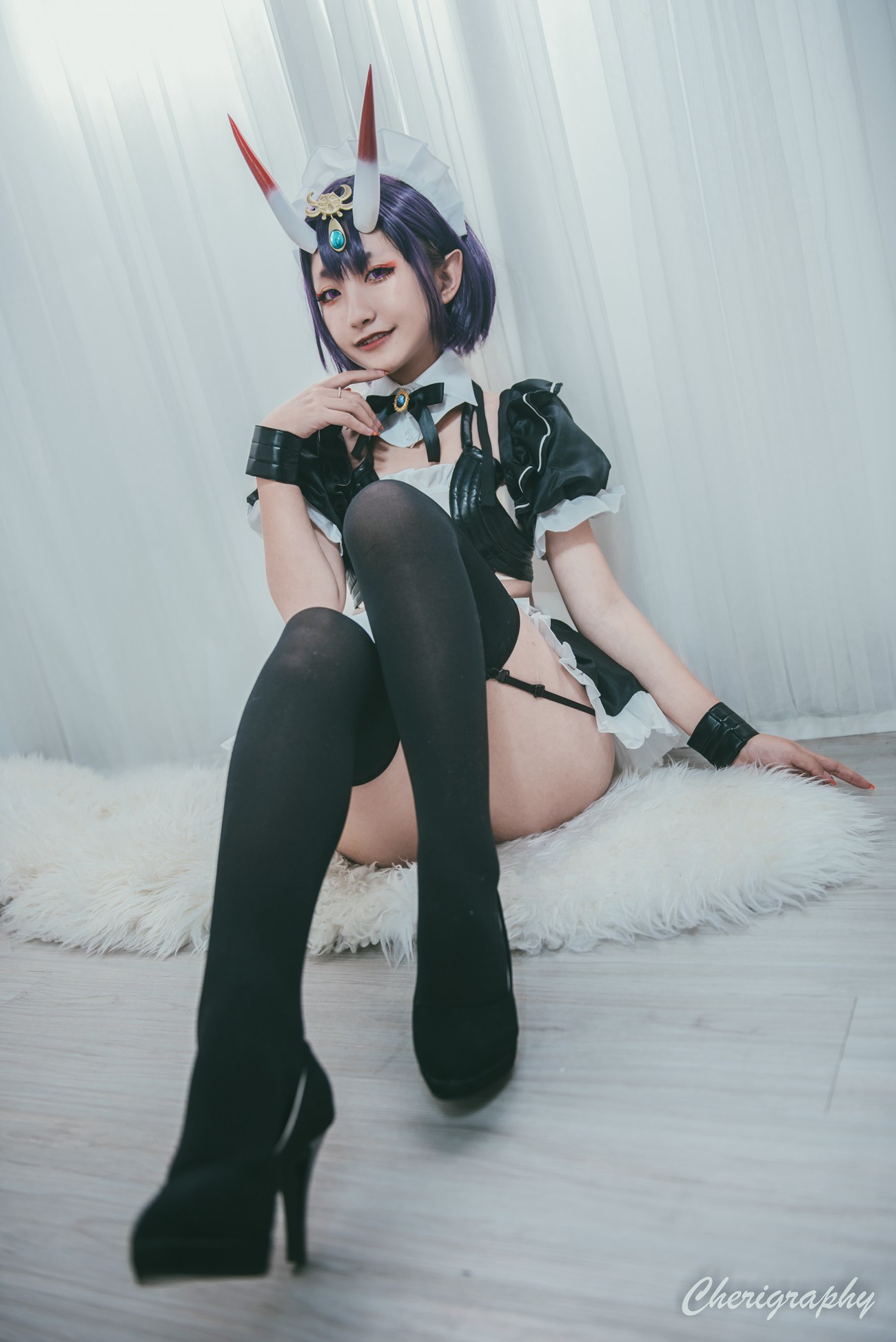 图片[11]-Roroki骷髅姫 – 酒吞女仆 [16P] – 速更版-美库