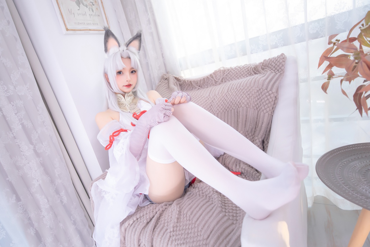 图片[14]-萝莉神楽板真冬之白丝胡桃 [75P] – 速更版-美库