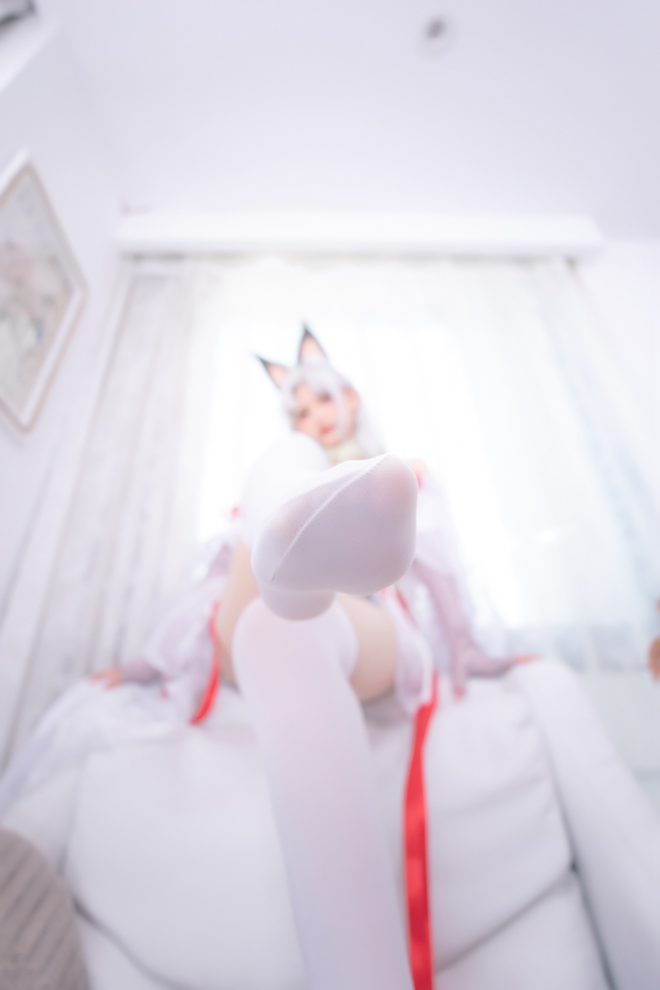 图片[52]-萝莉神楽板真冬之白丝胡桃 [75P] – 速更版-美库