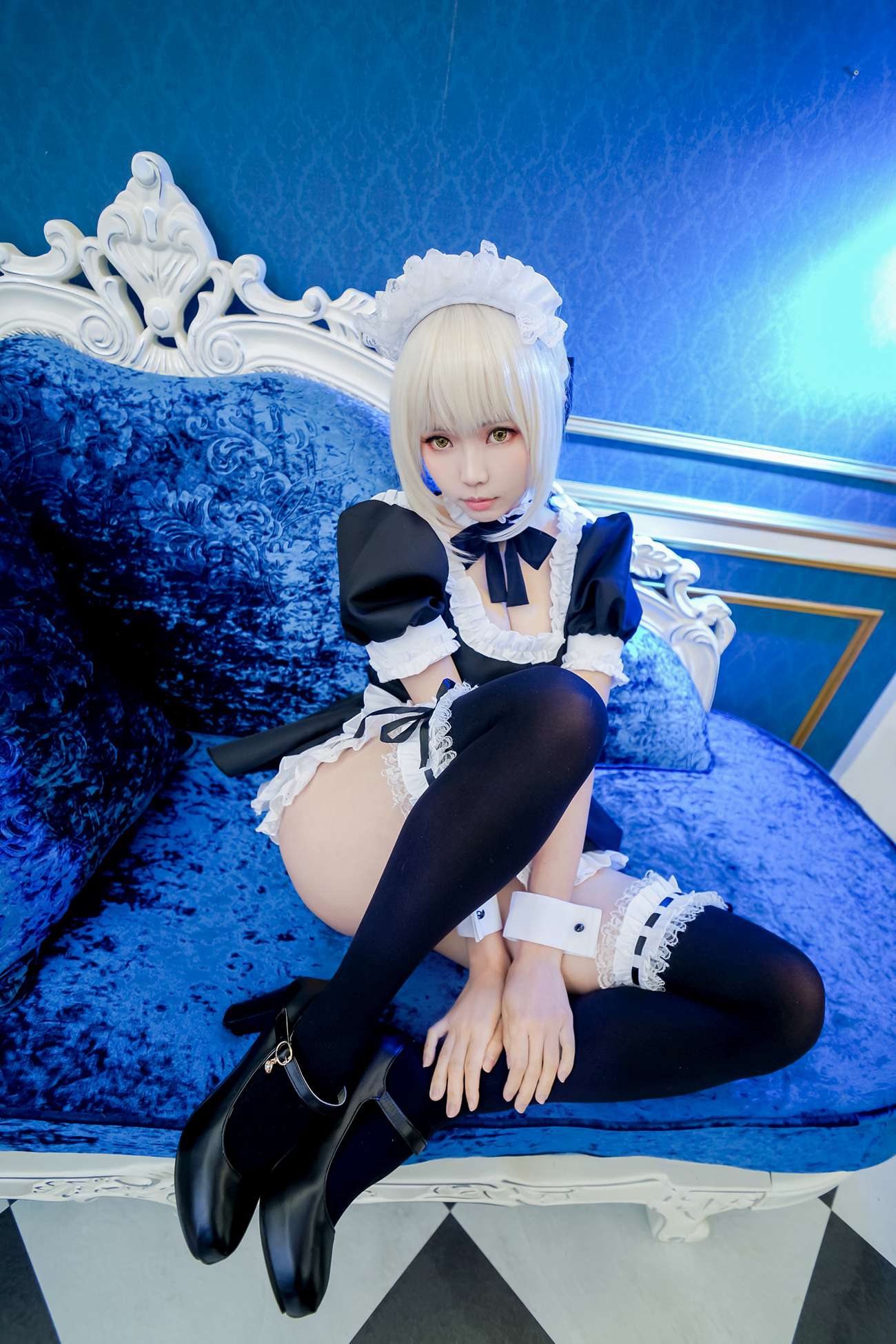 图片[12]-Ely_eee(ElyEE子) – saber女仆[17P] – 速更版-美库