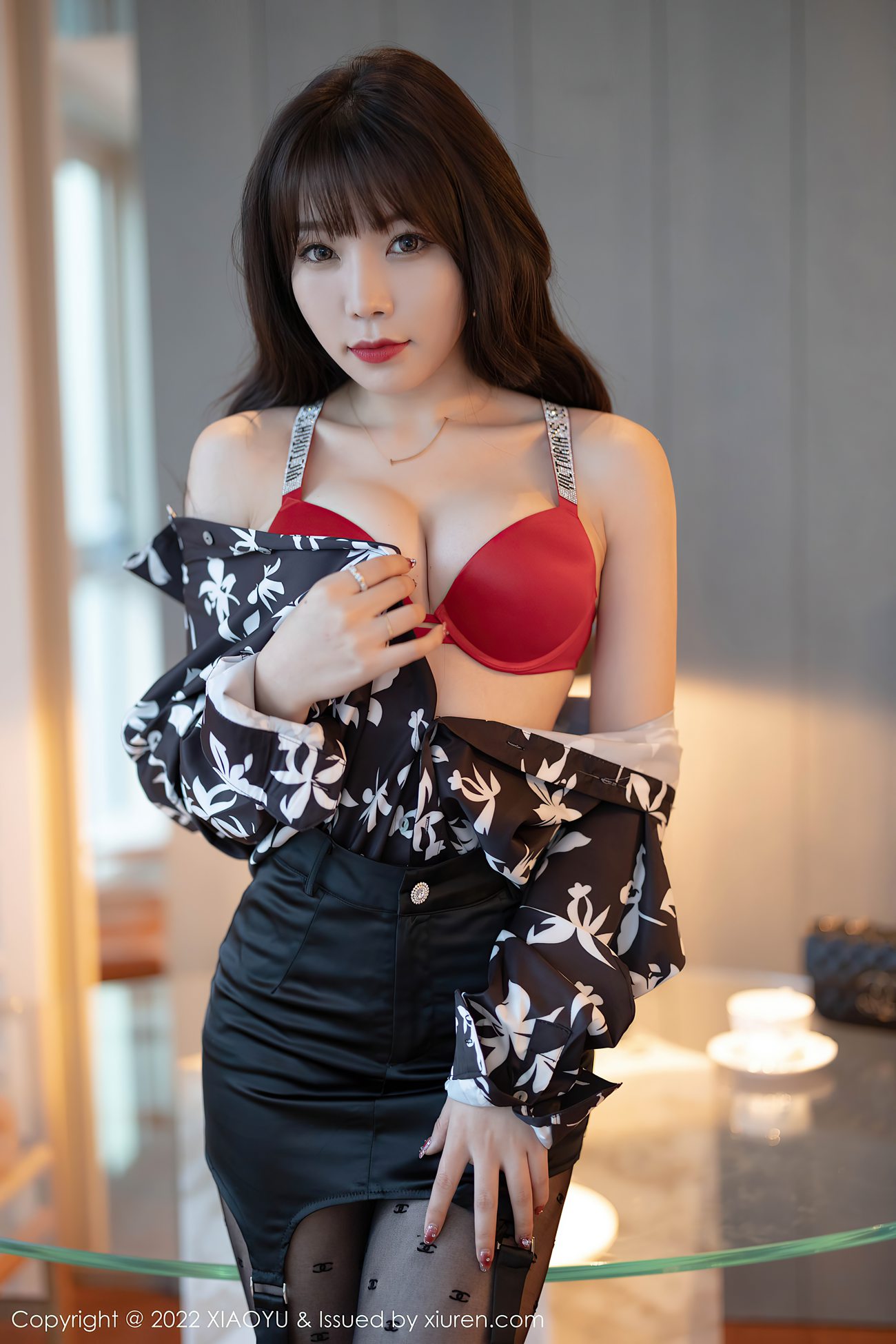 图片[34]-[XIAOYU语画界] 2022.01.10 VOL.693 芝芝Booty 美腿黑丝[88P] – 速更版-美库