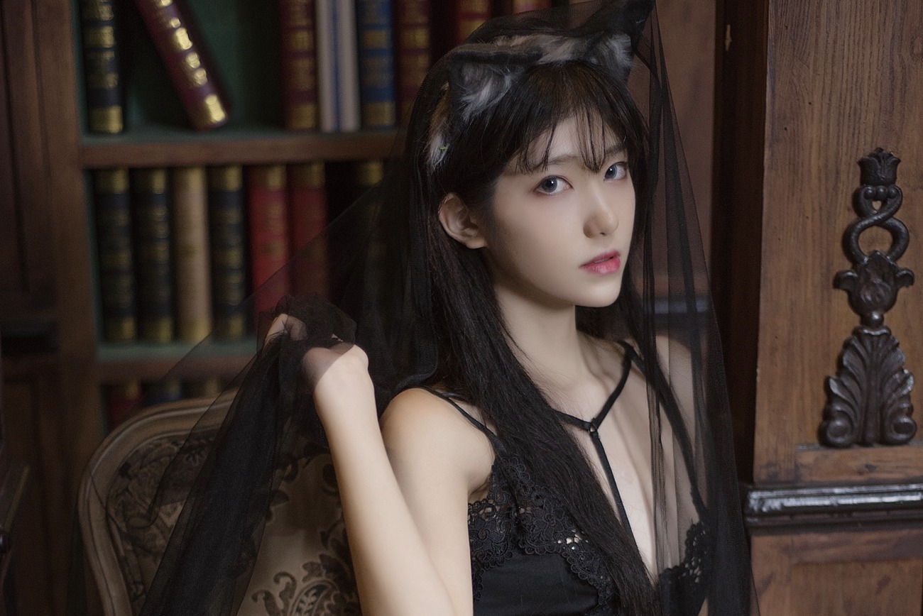 图片[14]-南桃Momoko – 黑内衣[18P] – 速更版-美库