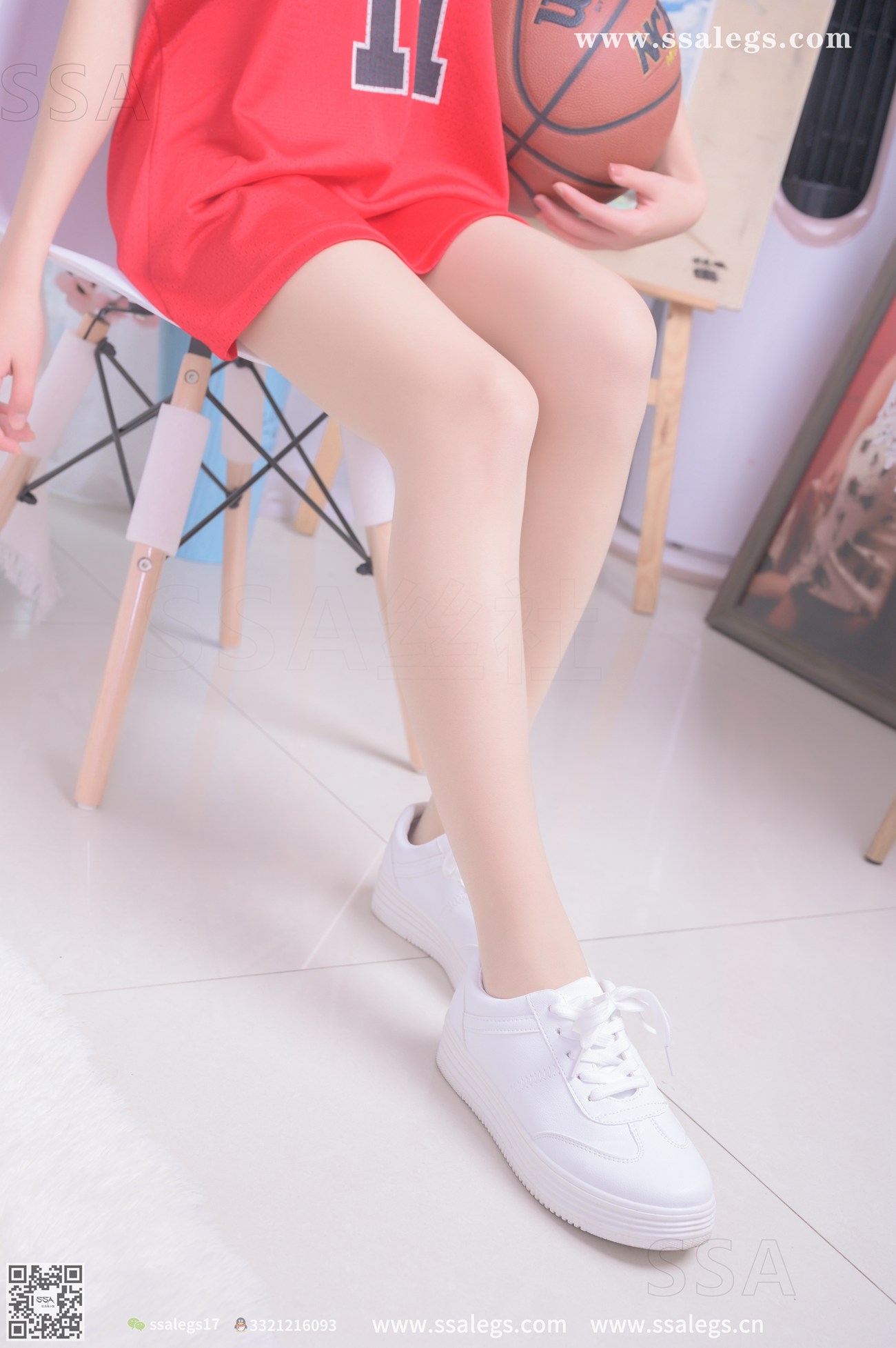 图片[22]-[SSA丝社]超清写真 NO.324 素素小姐姐放假在家陪你玩篮球(上)[128P] – 速更版-美库
