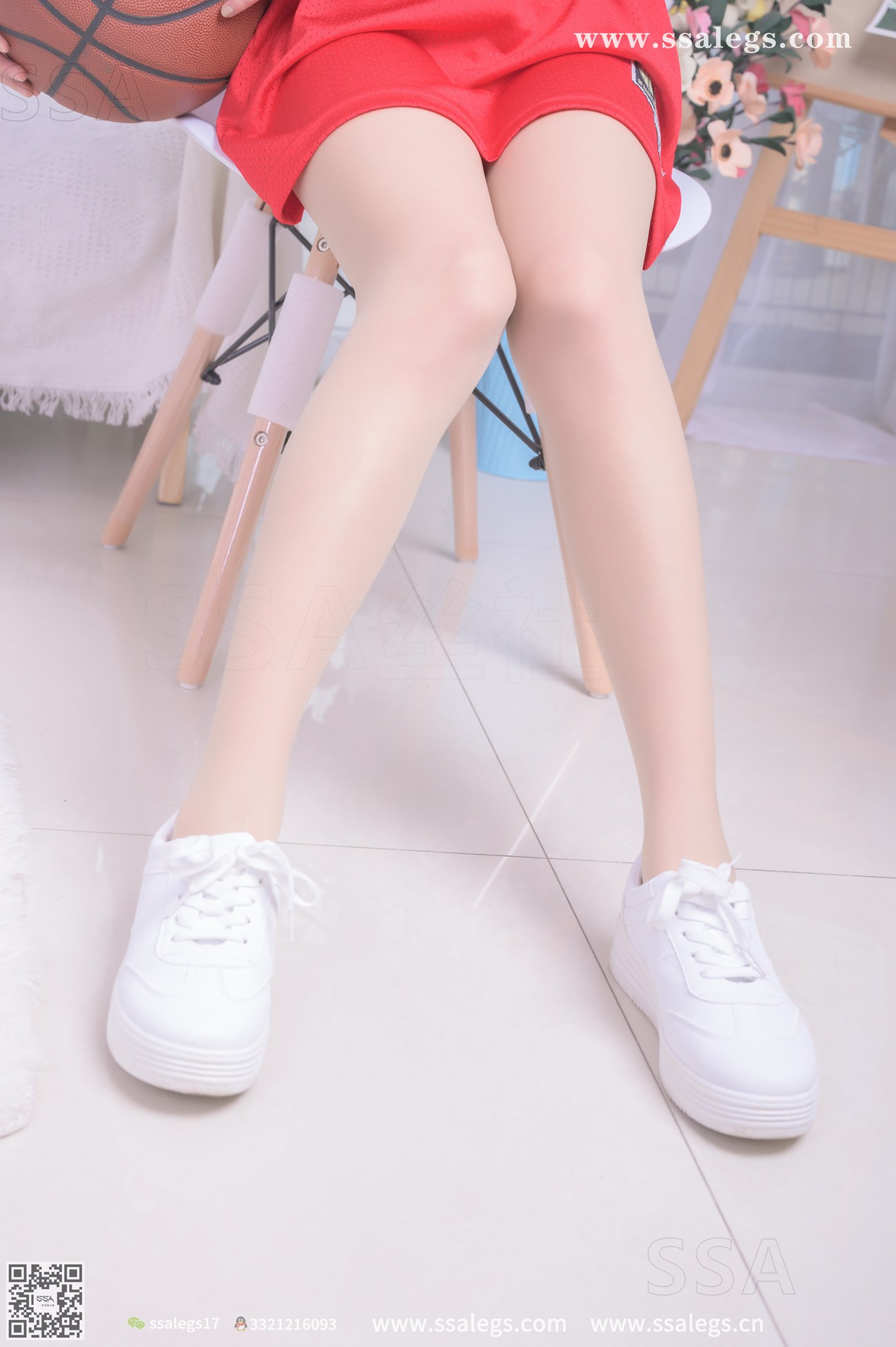 图片[25]-[SSA丝社]超清写真 NO.324 素素小姐姐放假在家陪你玩篮球(上)[128P] – 速更版-美库