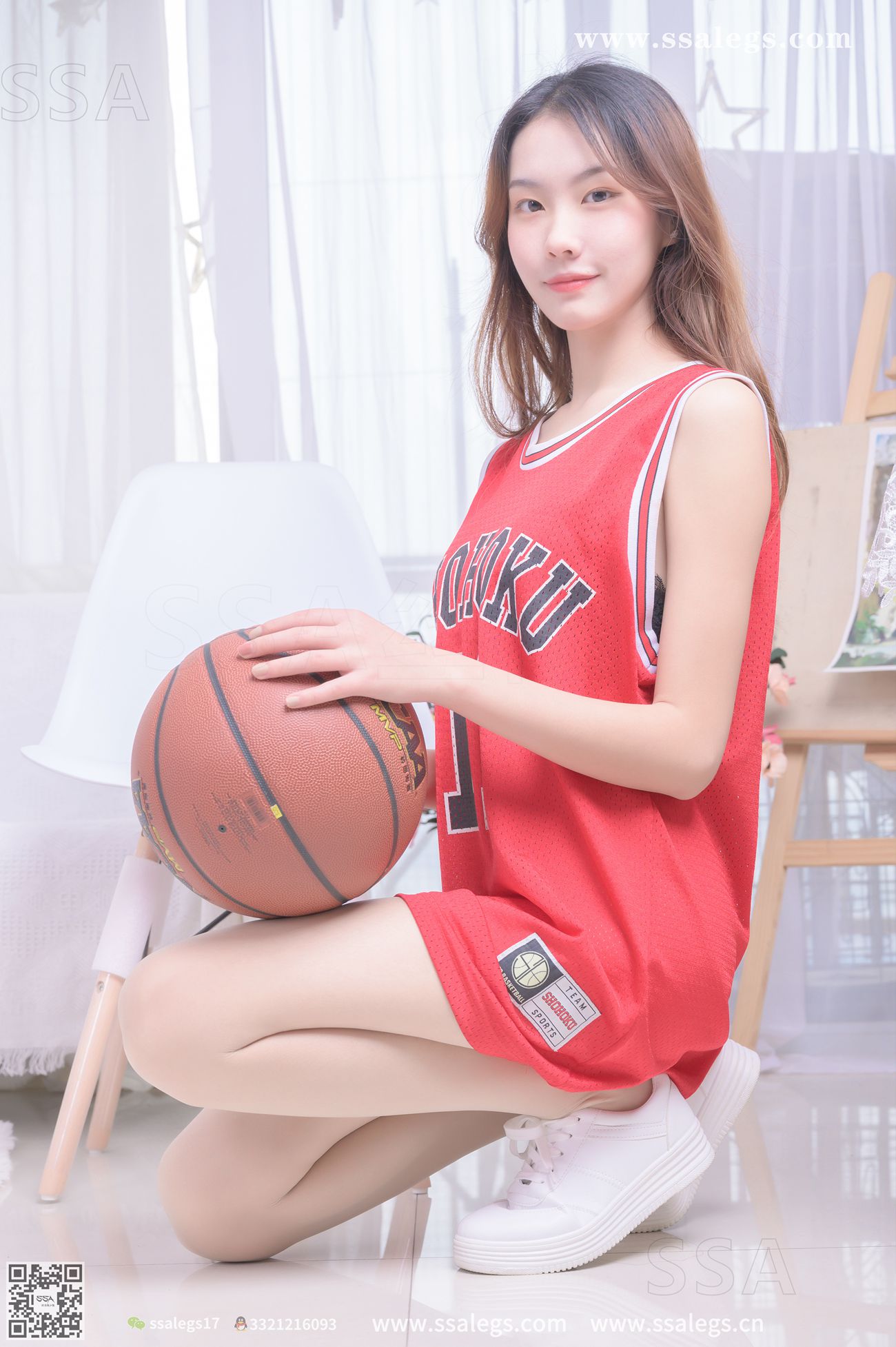 图片[69]-[SSA丝社]超清写真 NO.324 素素小姐姐放假在家陪你玩篮球(上)[128P] – 速更版-美库