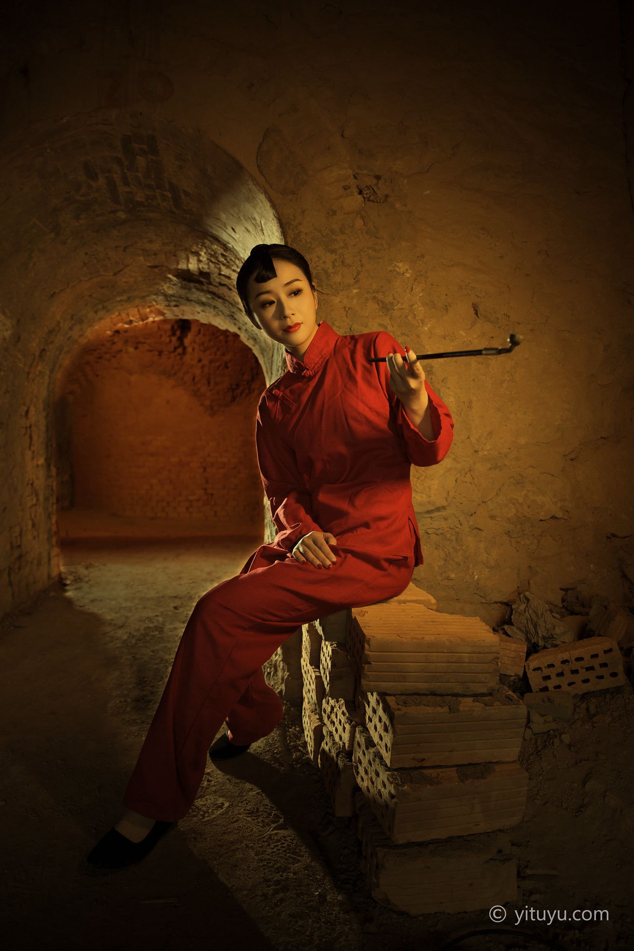 图片[7]-[YITUYU艺图语] 2021.06.07 红高粱・九儿 可可 [27P] – 速更版-美库