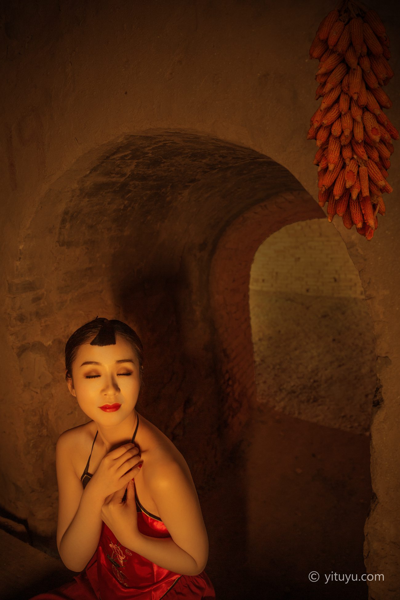 图片[10]-[YITUYU艺图语] 2021.06.07 红高粱・九儿 可可 [27P] – 速更版-美库