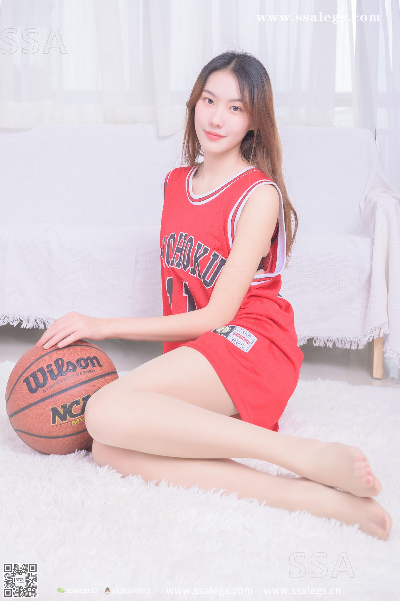 图片[11]-[SSA丝社]超清写真 NO.325 素素小姐姐放假在家穿丝袜陪你玩篮球(下)[127P] – 速更版-美库