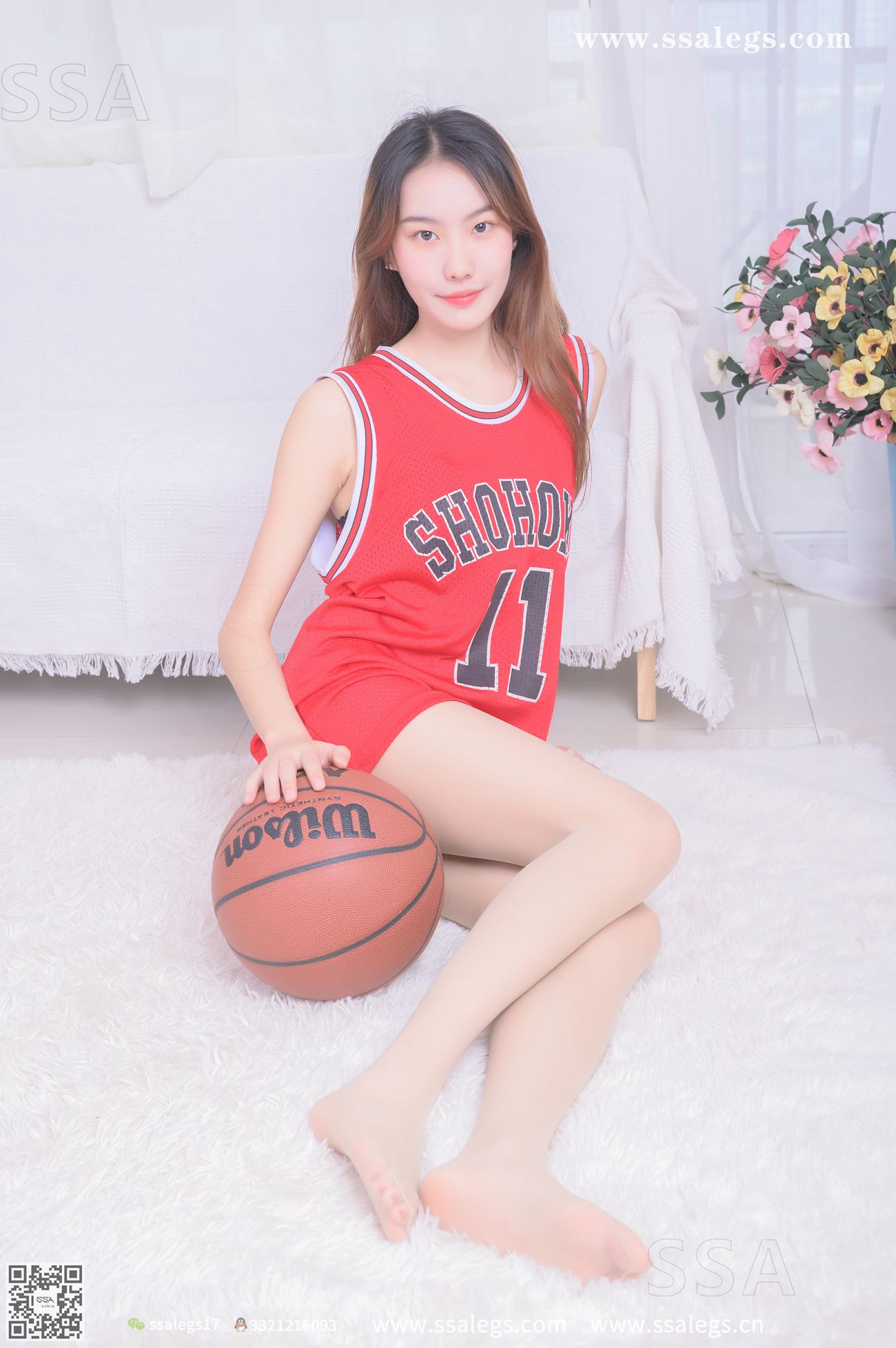 图片[22]-[SSA丝社]超清写真 NO.325 素素小姐姐放假在家穿丝袜陪你玩篮球(下)[127P] – 速更版-美库