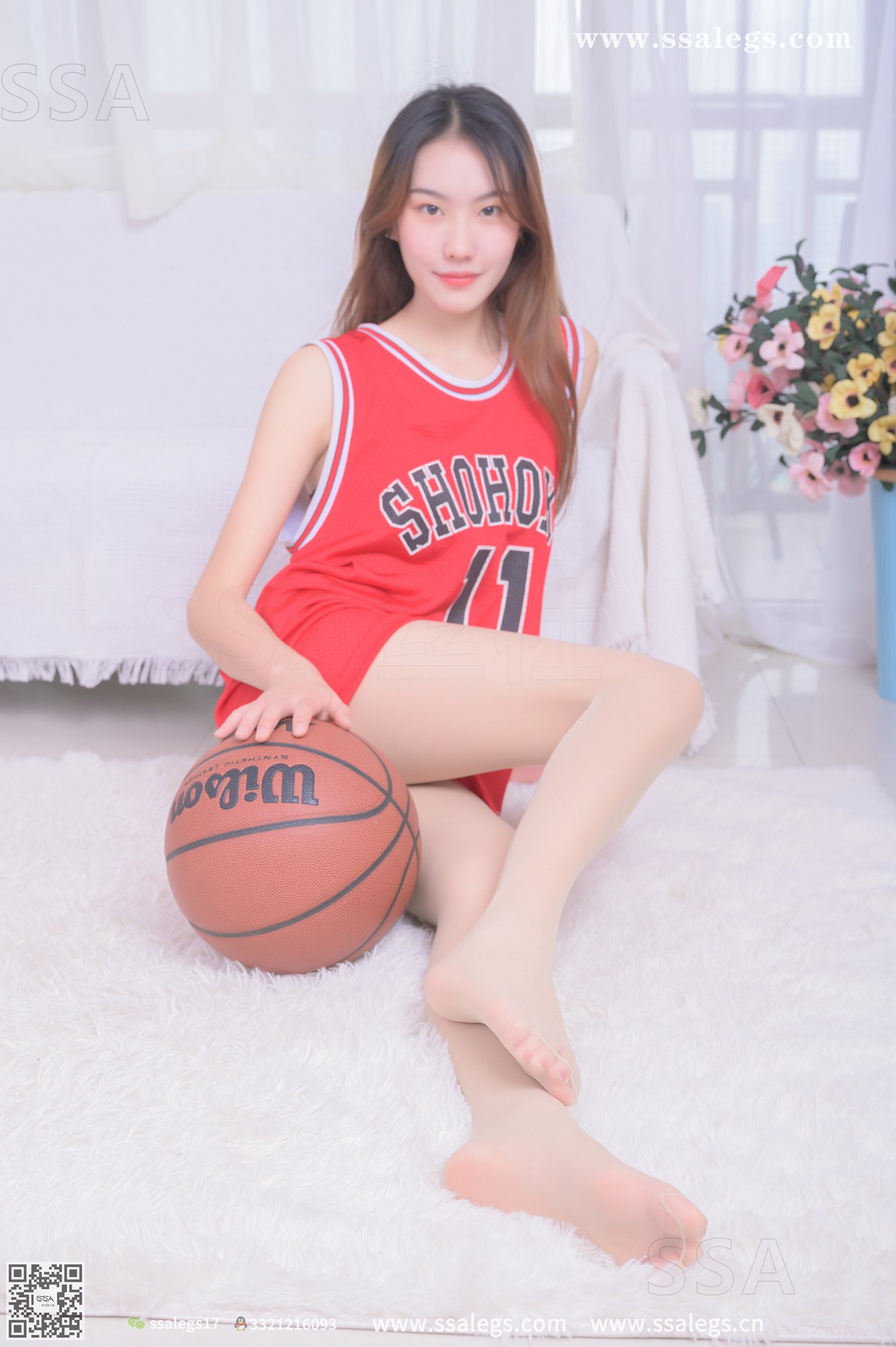 图片[24]-[SSA丝社]超清写真 NO.325 素素小姐姐放假在家穿丝袜陪你玩篮球(下)[127P] – 速更版-美库