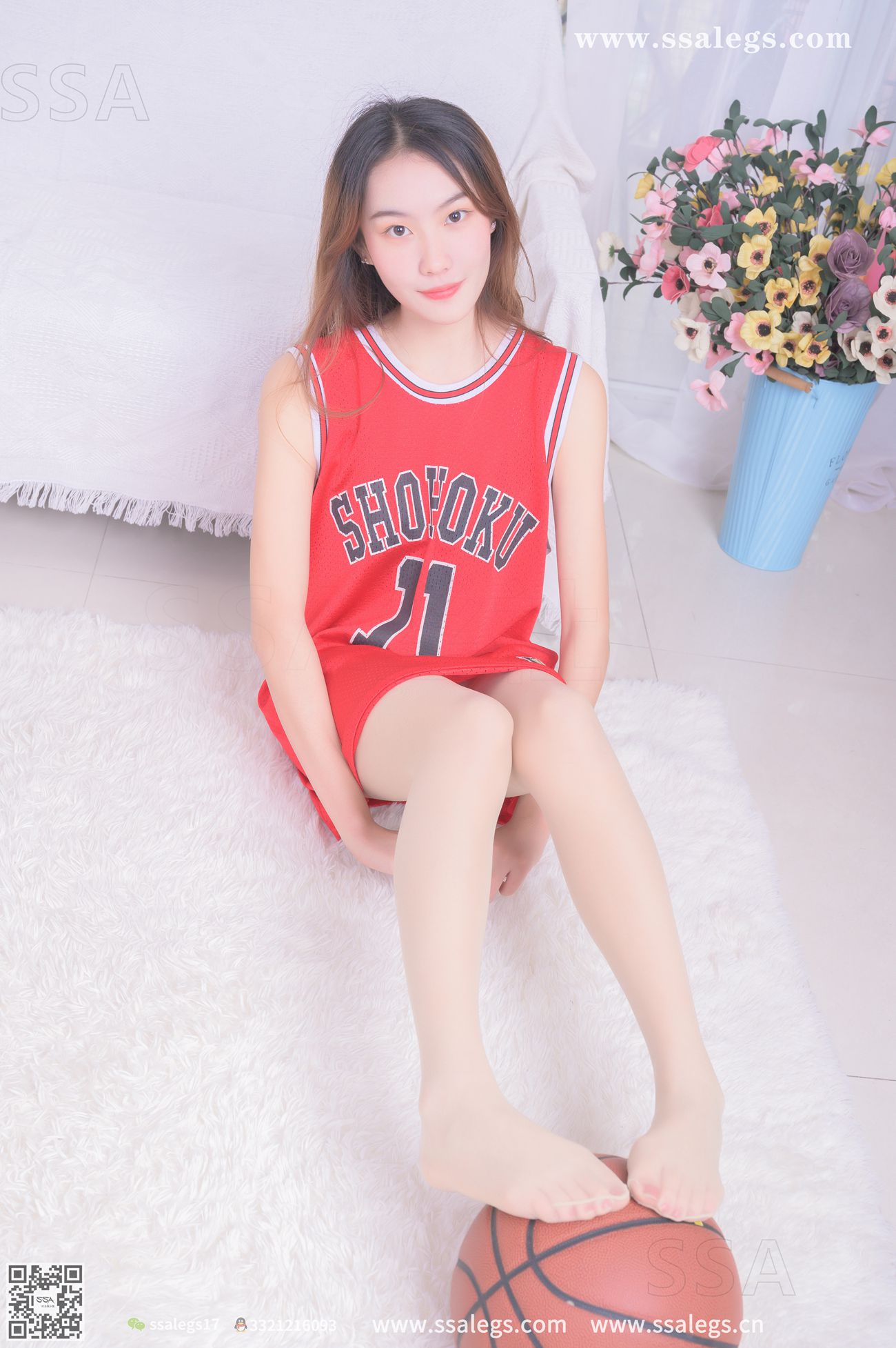 图片[61]-[SSA丝社]超清写真 NO.325 素素小姐姐放假在家穿丝袜陪你玩篮球(下)[127P] – 速更版-美库
