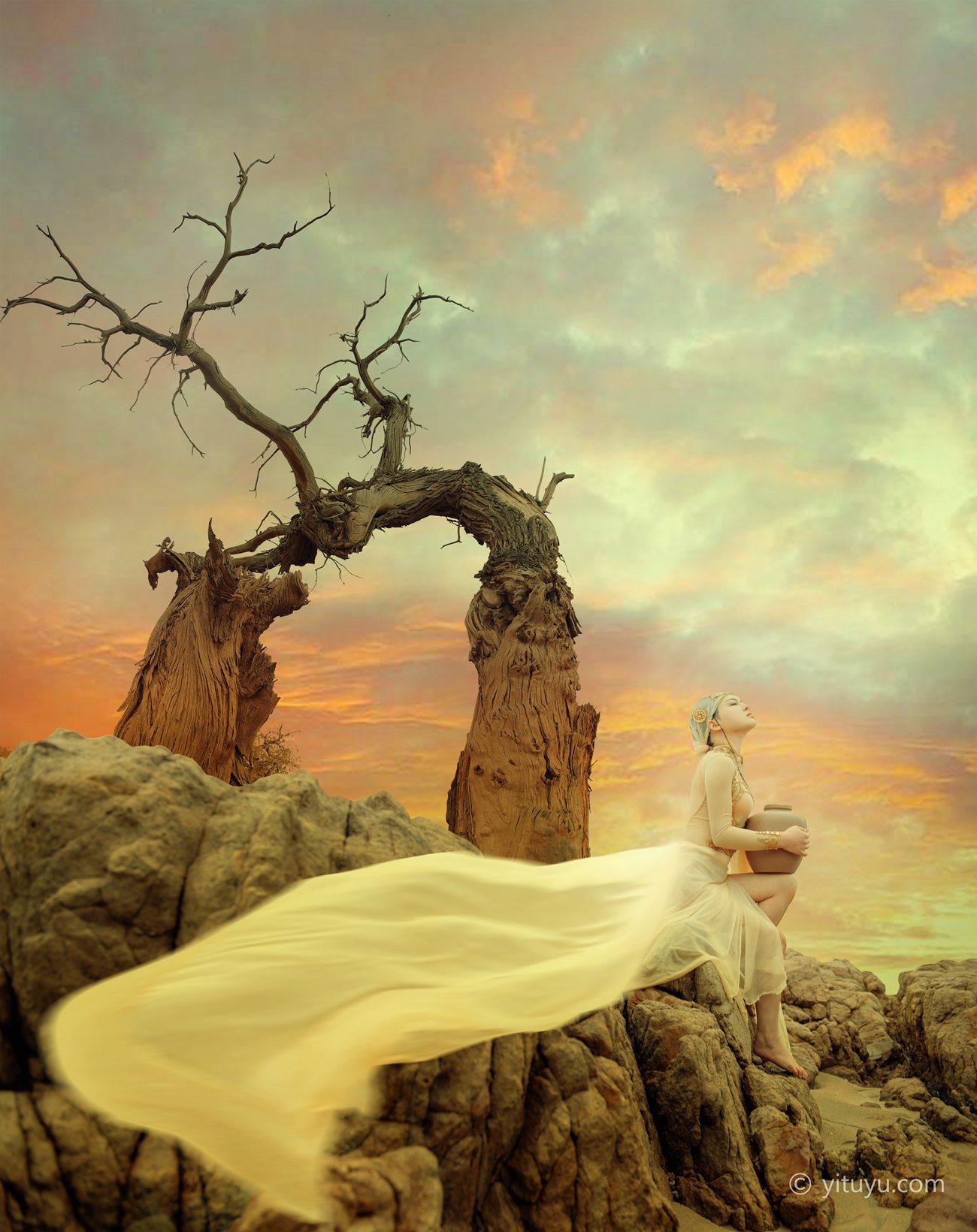 图片[12]-[YITUYU艺图语] 2021.06.11 我的楼兰 陽兒 [33P] – 速更版-美库