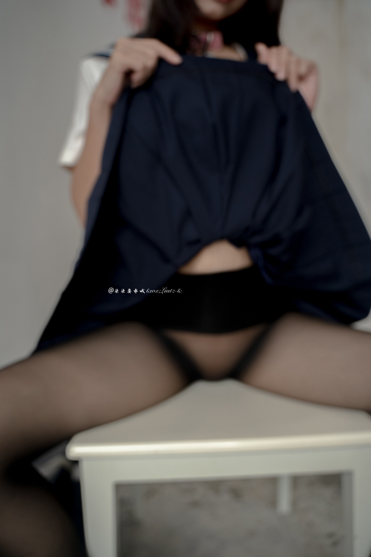 图片[51]-动漫博主 柒柒要乖哦 – 天台学姐 [80P] – 速更版-美库