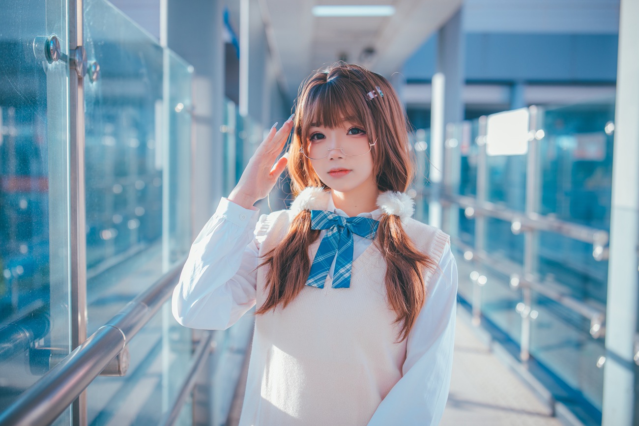 图片[10]-动漫博主雪晴Astra – JK夕阳 [25P] – 速更版-美库