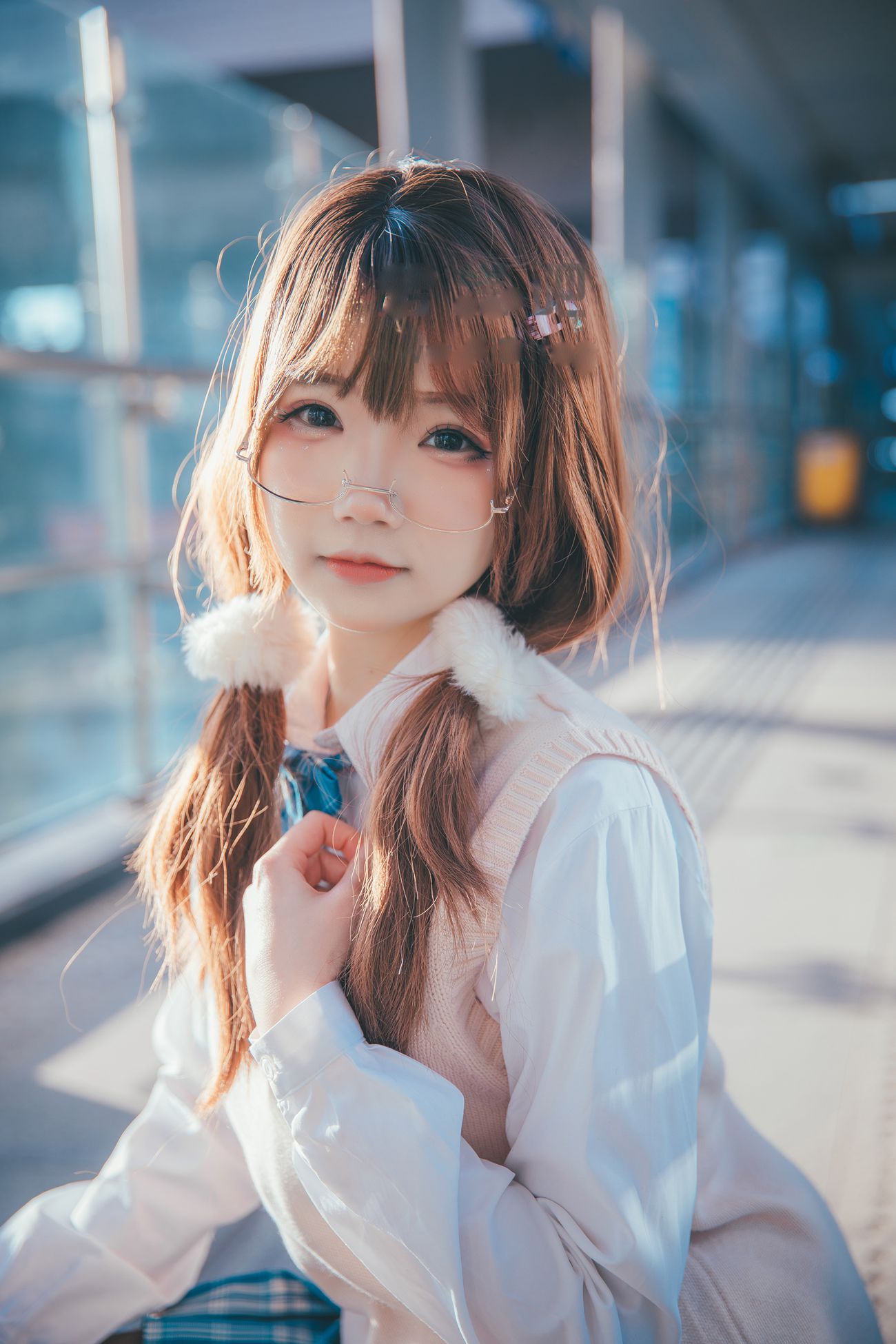 图片[21]-动漫博主雪晴Astra – JK夕阳 [25P] – 速更版-美库