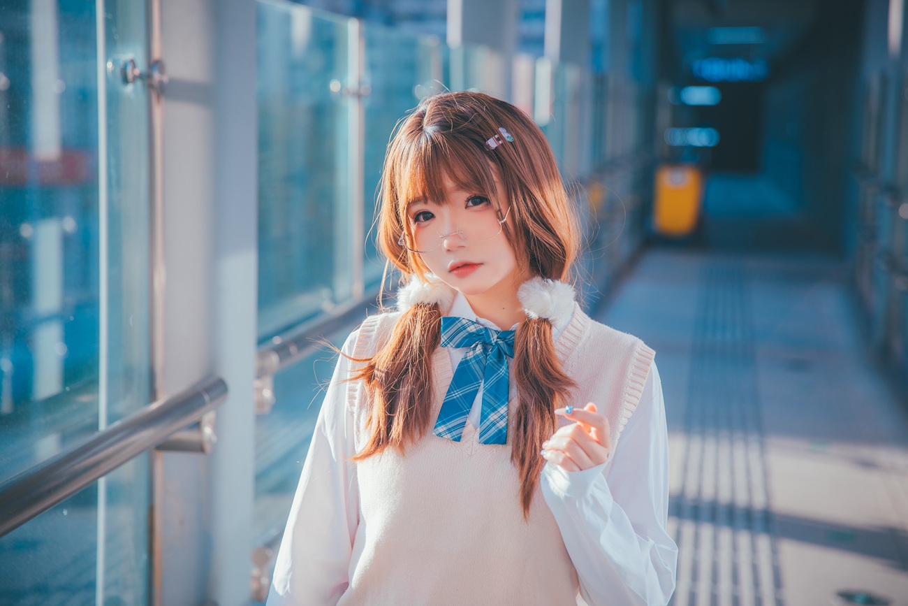 图片[20]-动漫博主雪晴Astra – JK夕阳 [25P] – 速更版-美库