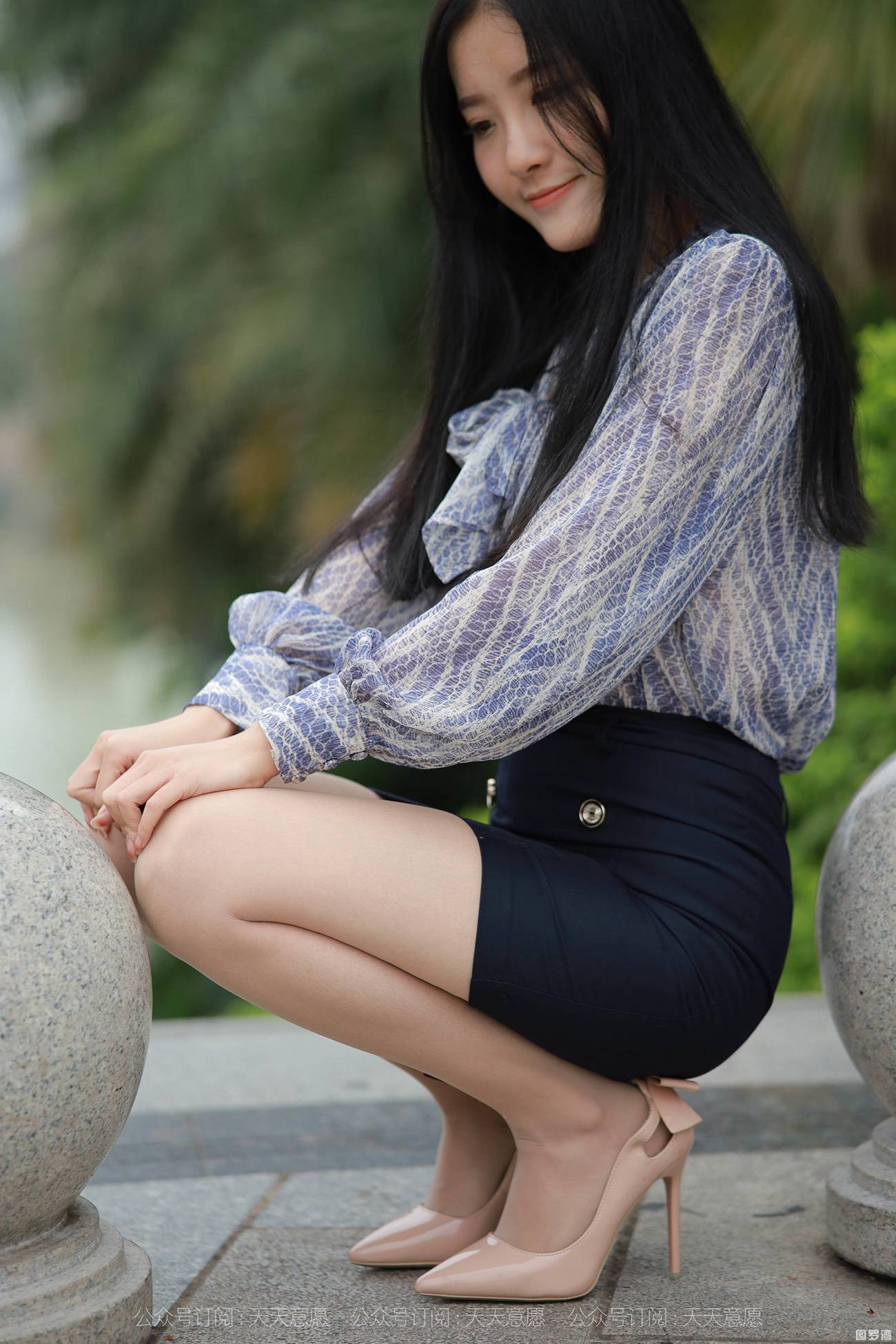 图片[18]-[IESS异思趣向] 2021.10.25 丝享家957：婉苹《公园偶遇美女》[92P] – 速更版-美库