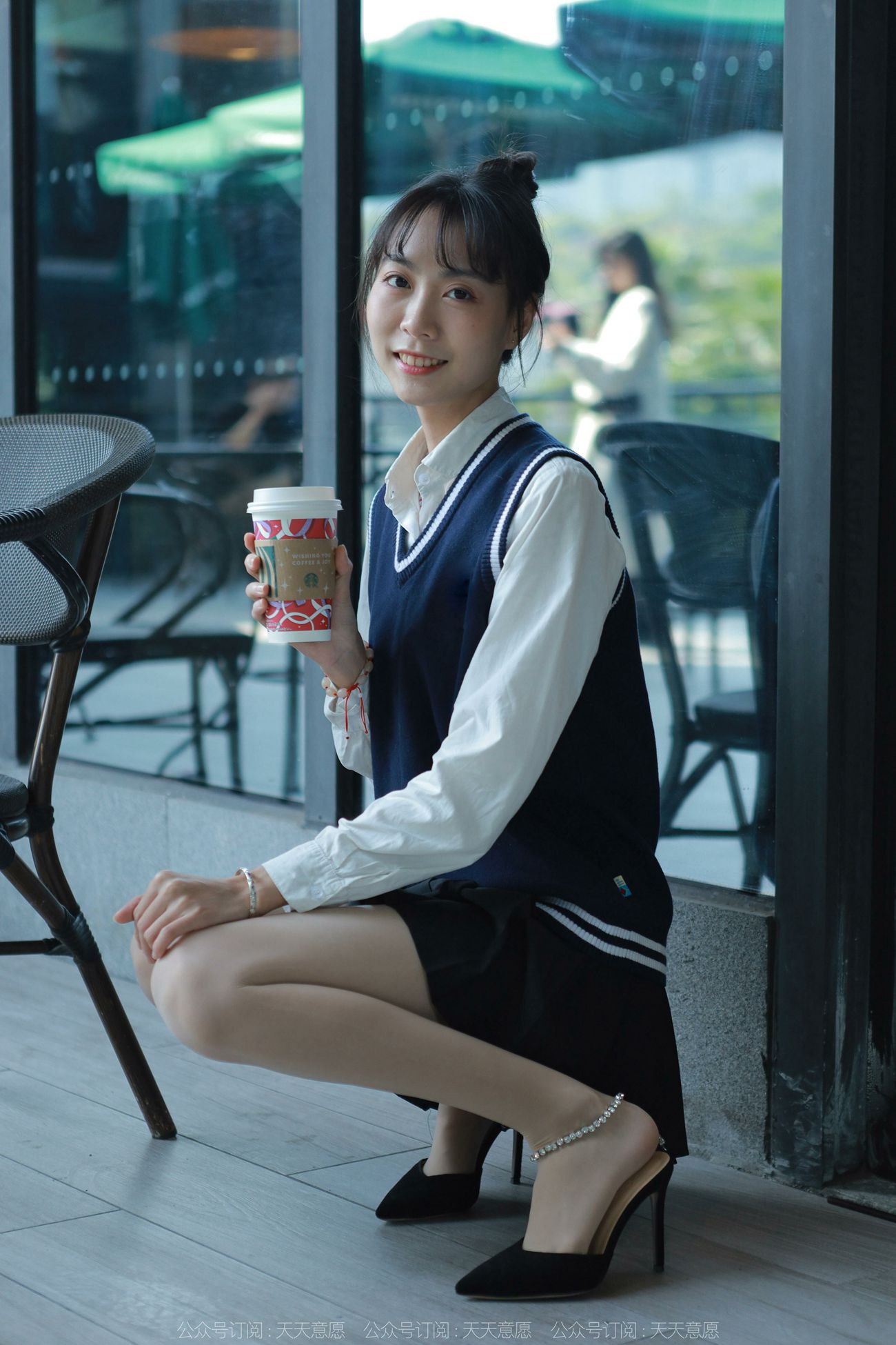 图片[23]-[IESS异思趣向] 耽丝 211110 团团的纯玉学院装 [94P] – 速更版-美库