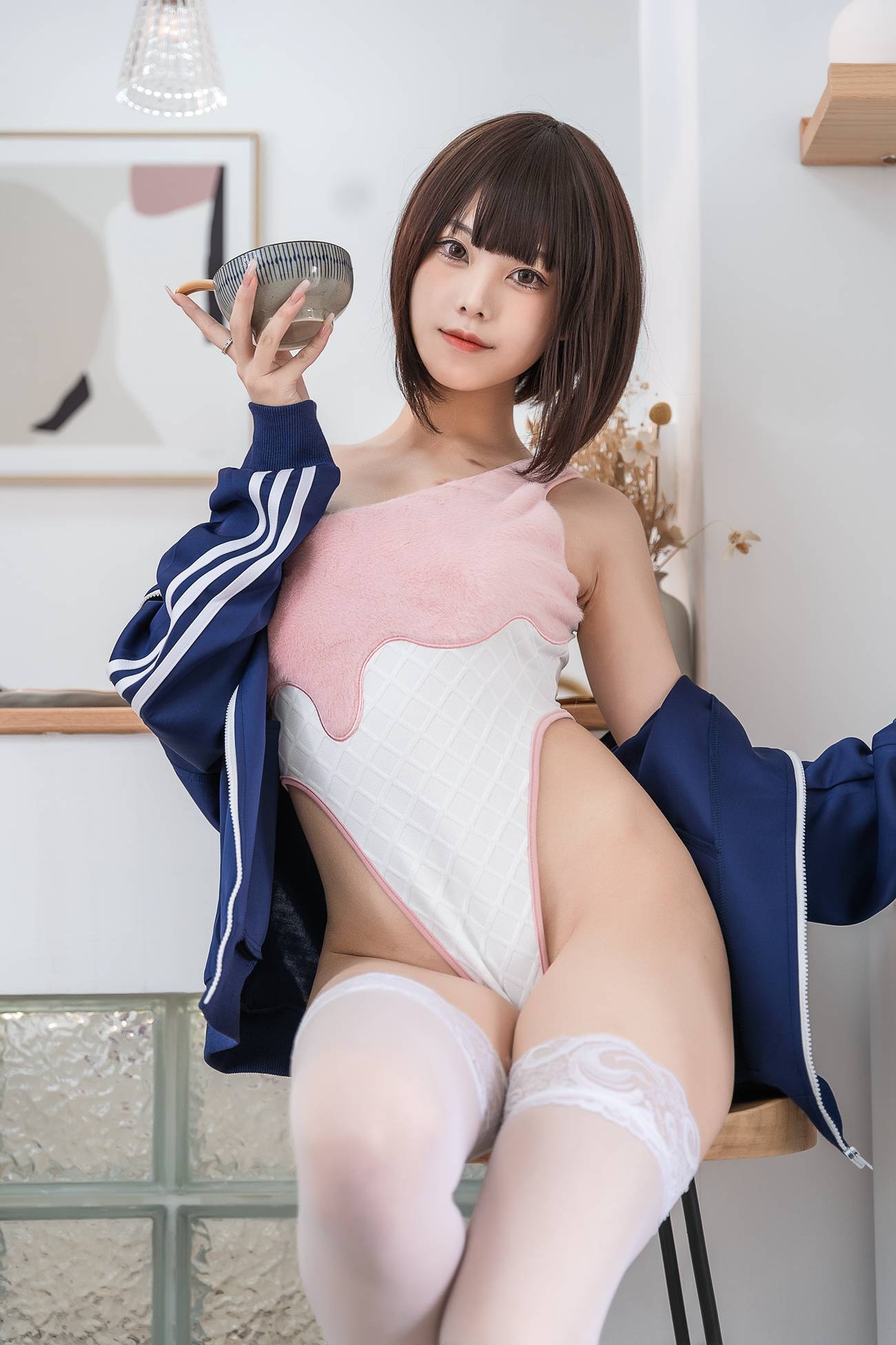 图片[45]-萌系小姐姐蜜汁猫裘 – 草莓圣代 [45P] – 速更版-美库