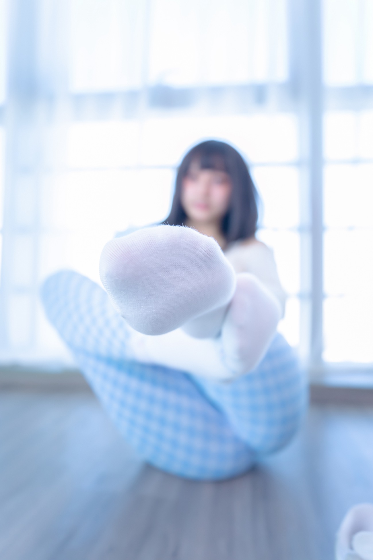 图片[28]-萝莉 神楽板真冬之蓝白格 [75P] – 速更版-美库