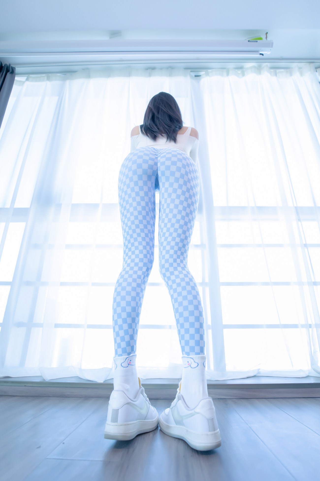 图片[58]-萝莉 神楽板真冬之蓝白格 [75P] – 速更版-美库