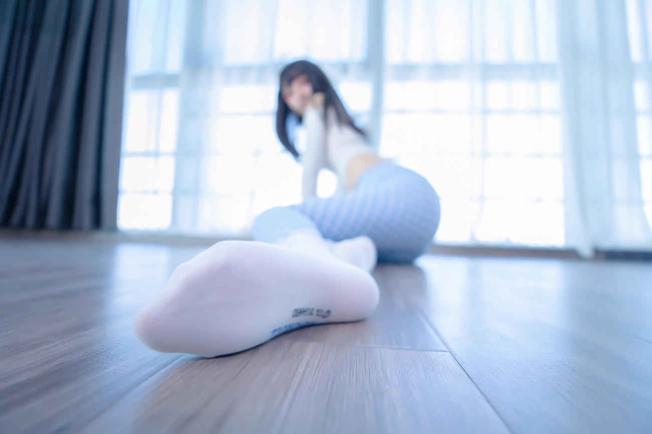 图片[73]-萝莉 神楽板真冬之蓝白格 [75P] – 速更版-美库