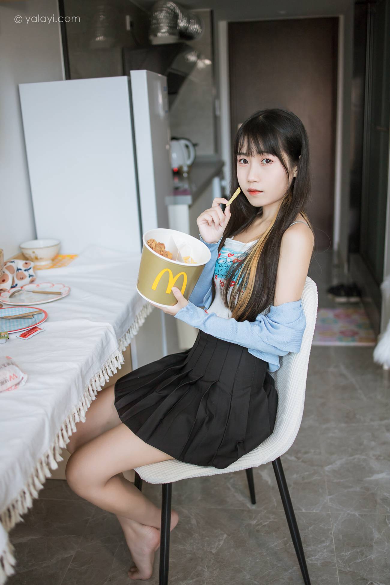 图片[46]-[YALAYI雅拉伊] 2022.02.18 NO.898 回我们家 弈思[47P] – 速更版-美库