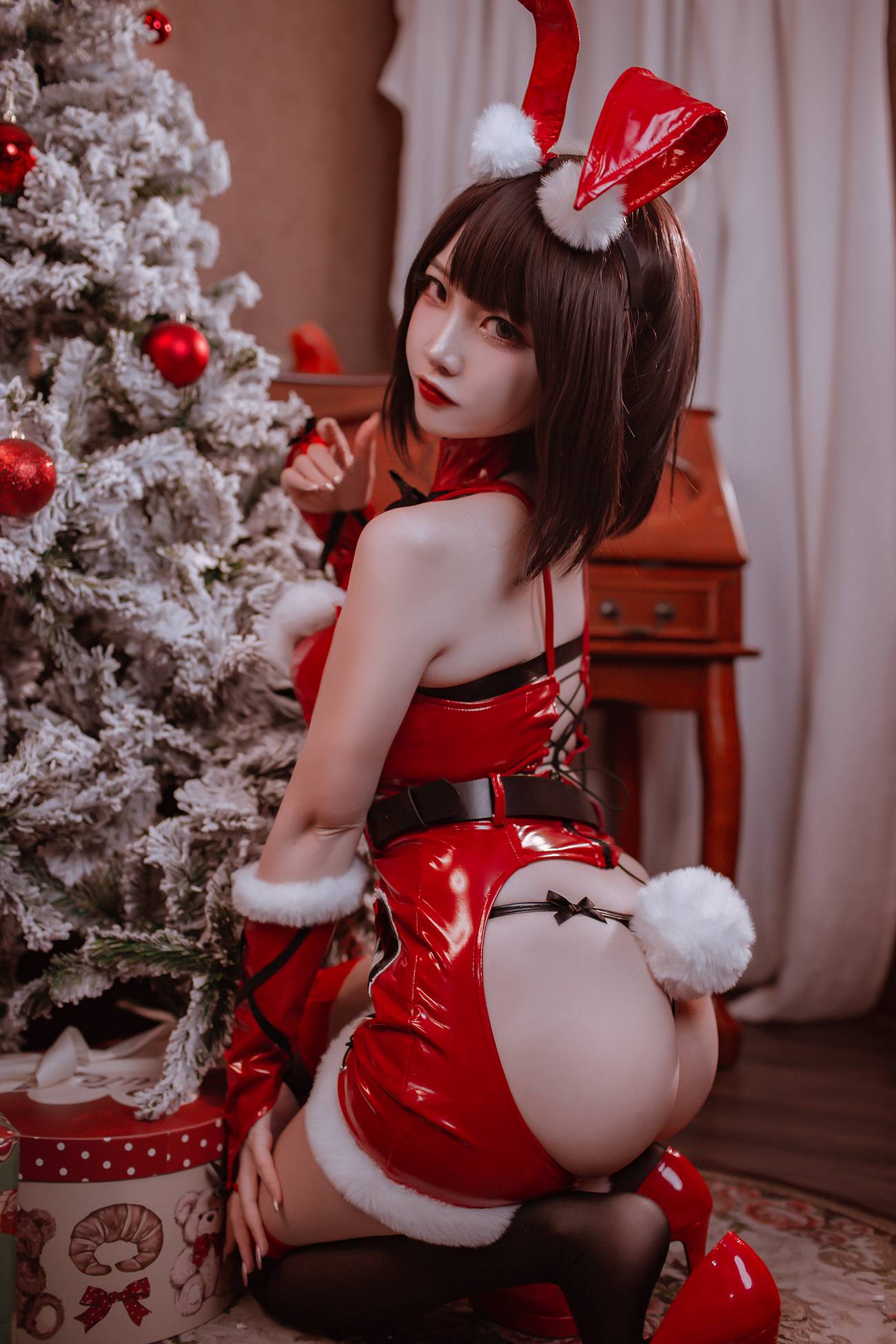 图片[22]-人气Coser 二佐Nisa – 圣诞佐佐 [39P] – 速更版-美库