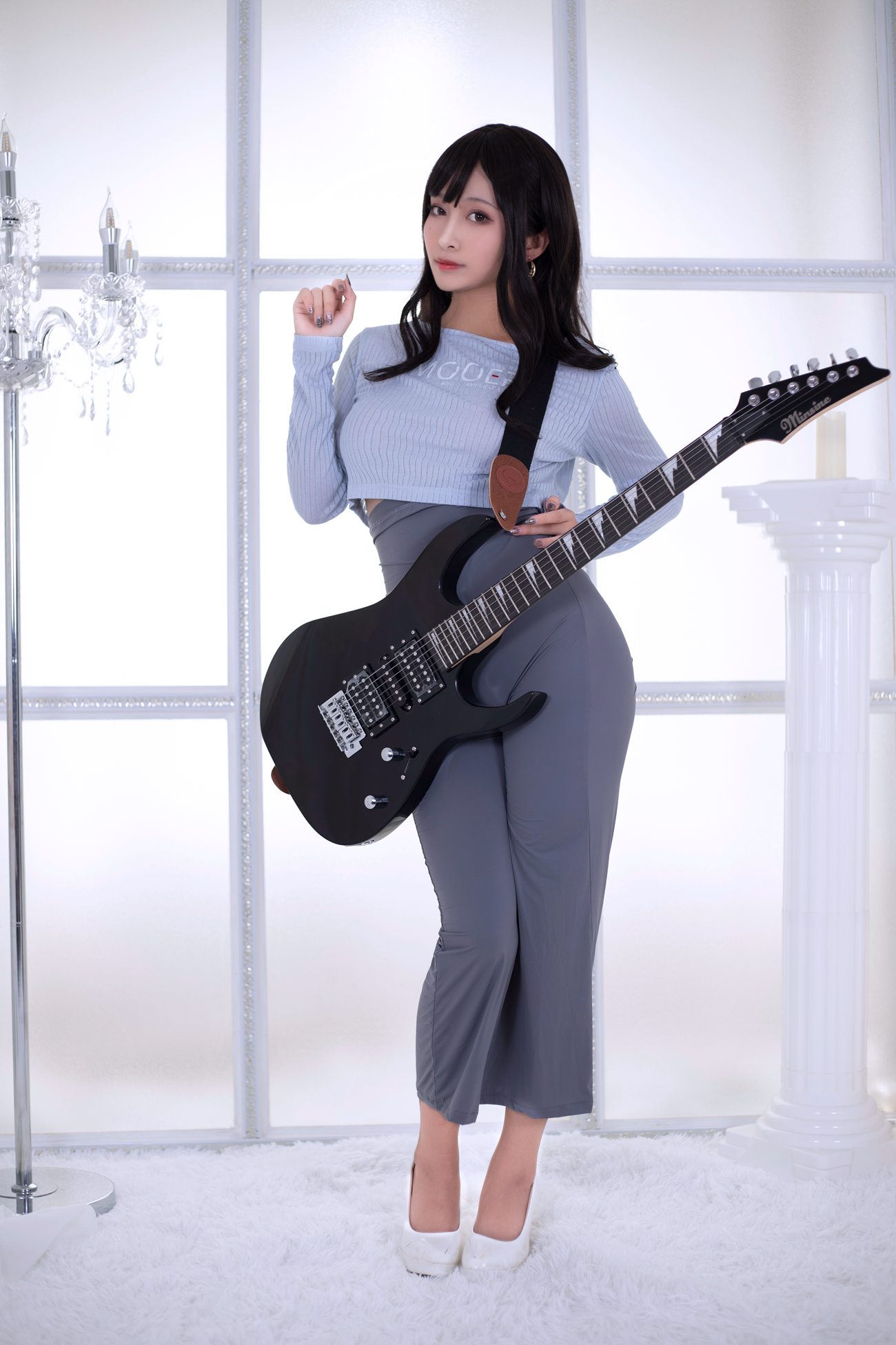 图片[73]-洛璃LoLiSAMA – 吉他妹妹[73P] – 速更版-美库