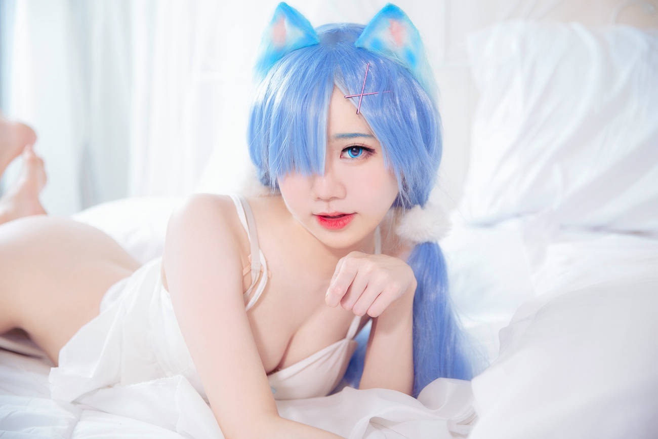 图片[48]-Sally Dorasnow – Rem White Kitty[49P] – 速更版-美库