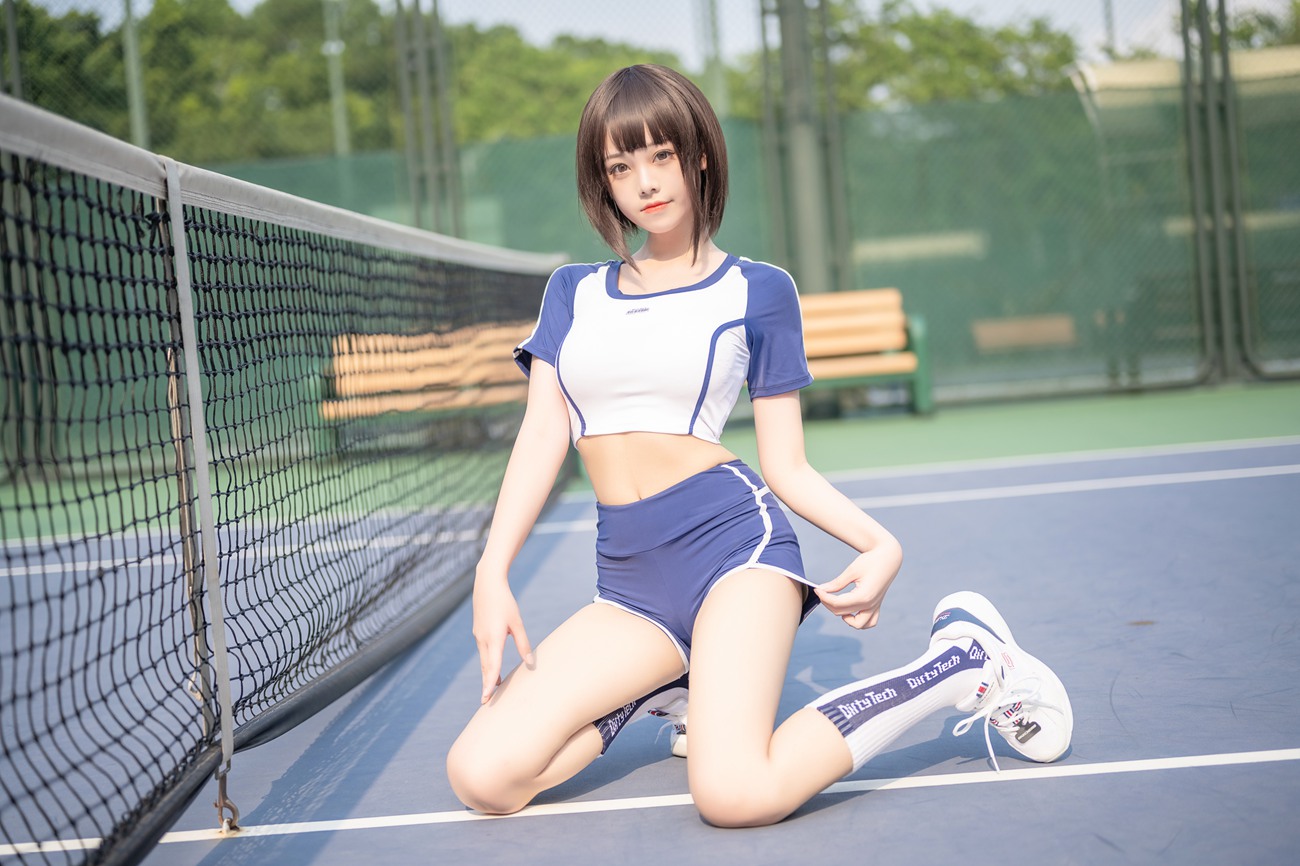 图片[8]-蜜汁猫裘  – 体操服[50P] – 速更版-美库