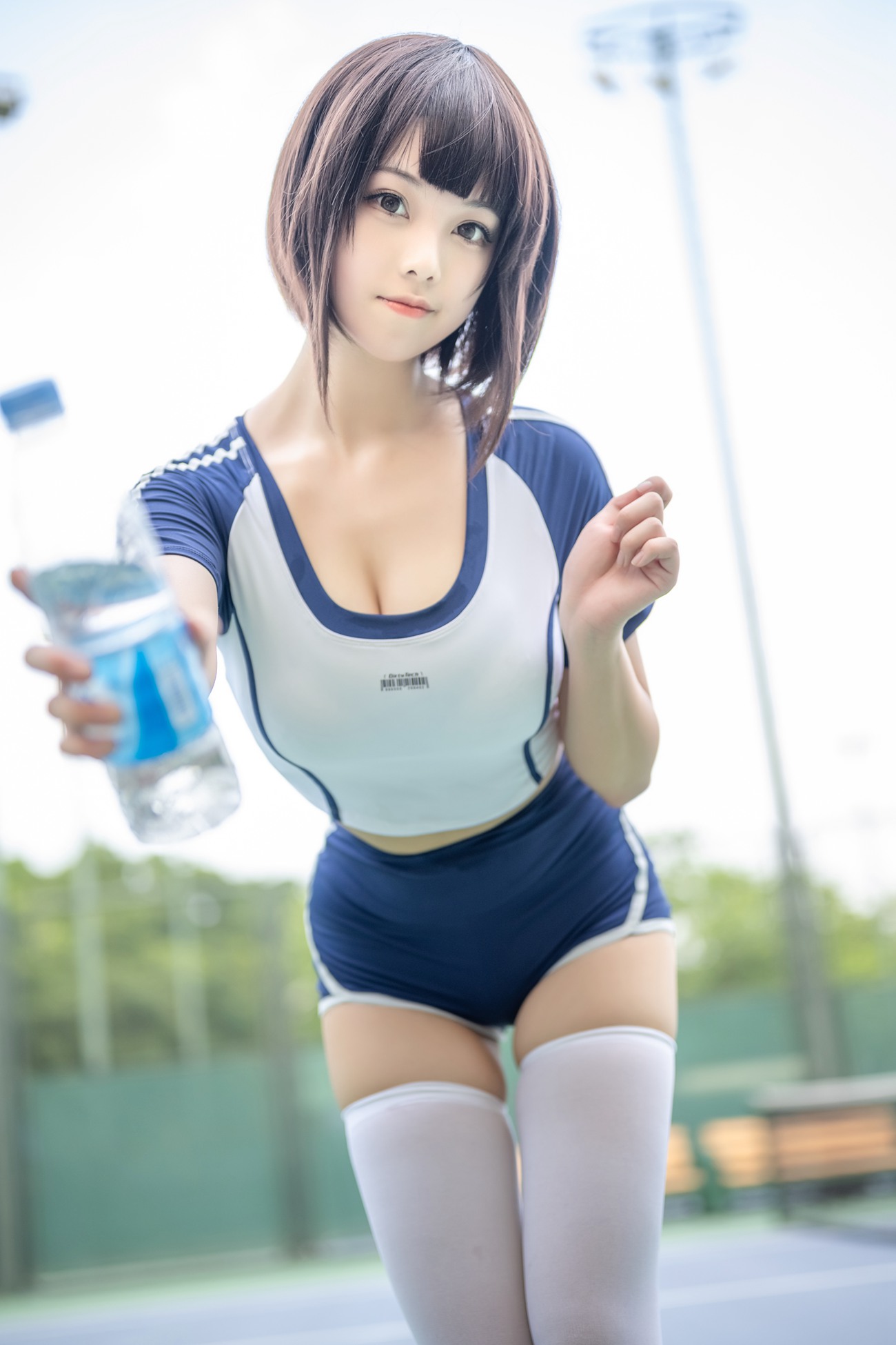 图片[33]-蜜汁猫裘  – 体操服[50P] – 速更版-美库