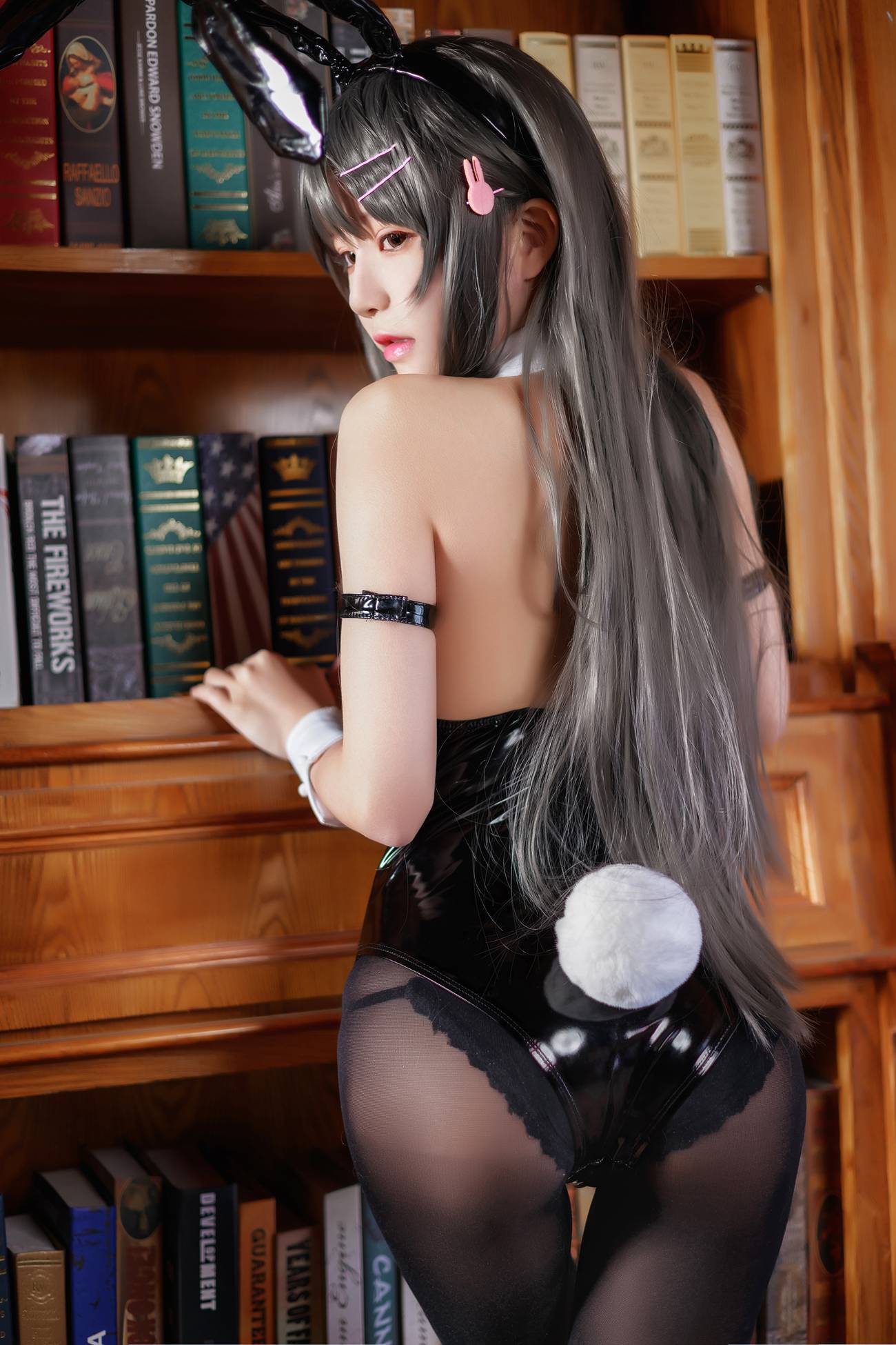 图片[39]-桜桃喵 – 樱岛麻衣兔女郎 [50P] – 速更版-美库