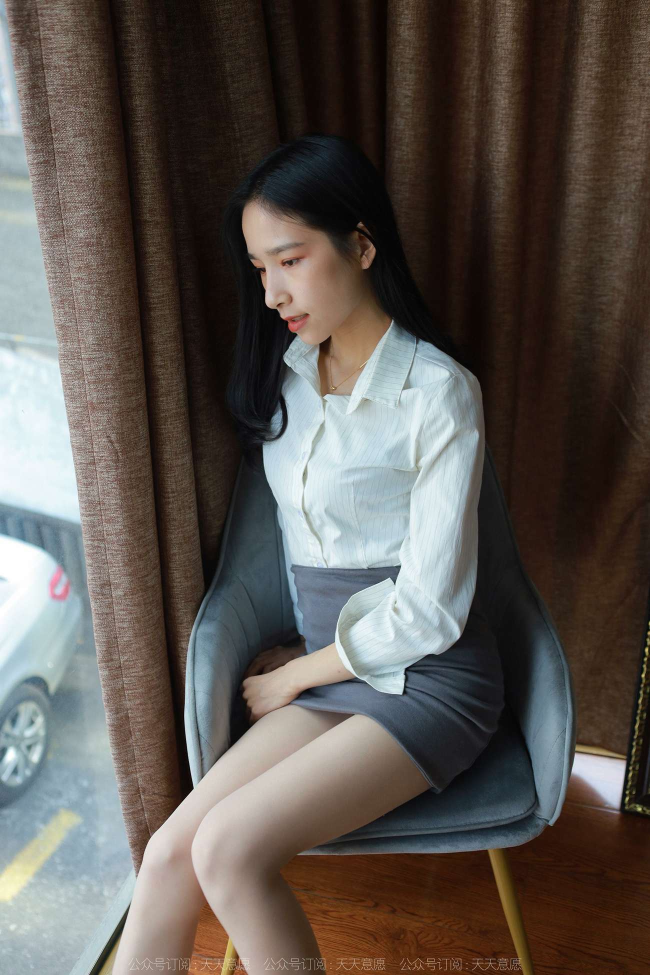 图片[18]-[IESS异思趣向] 耽丝 211205 地板上的黑色凉鞋美子 [89P] – 速更版-美库